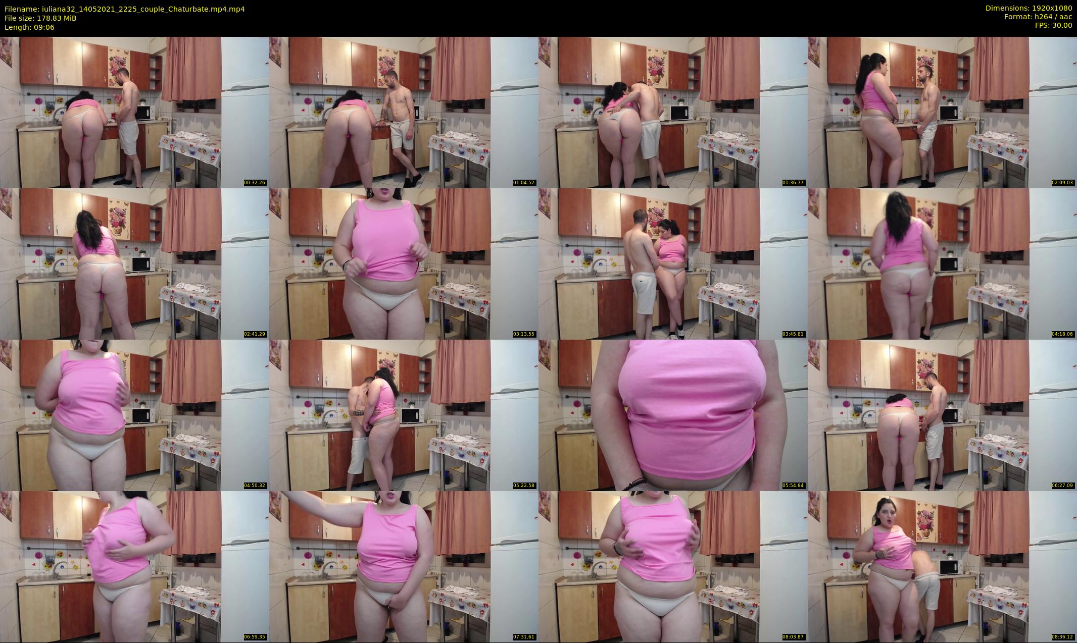 iuliana32 — 10 minute Chaturbate couple cam show recording, 1080p, May 14, 2021
