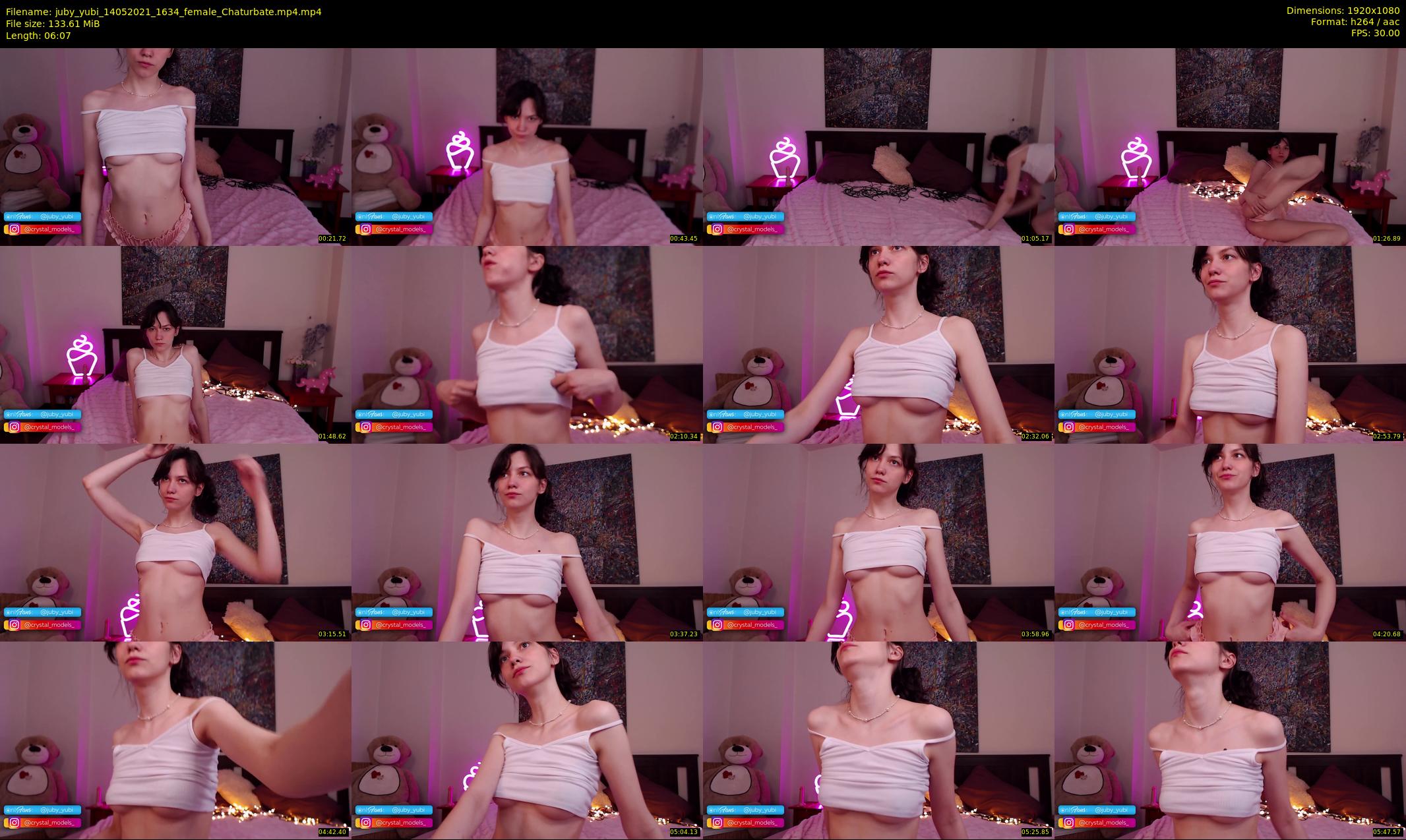 juby_yubi — 7 minute Chaturbate female cam show recording, 1080p, May 14, 2021