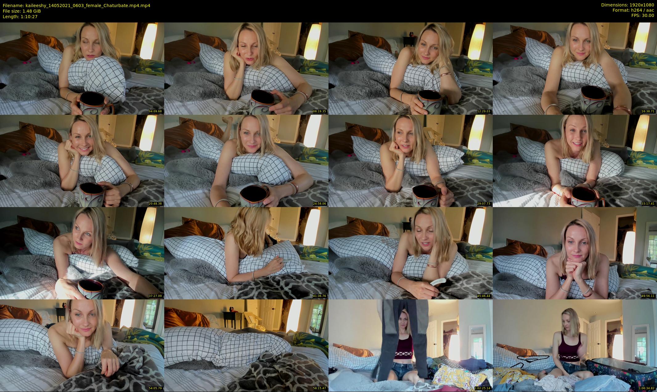 kaileeshy — 71 minute Chaturbate female cam show recording, 1080p, May 14, 2021