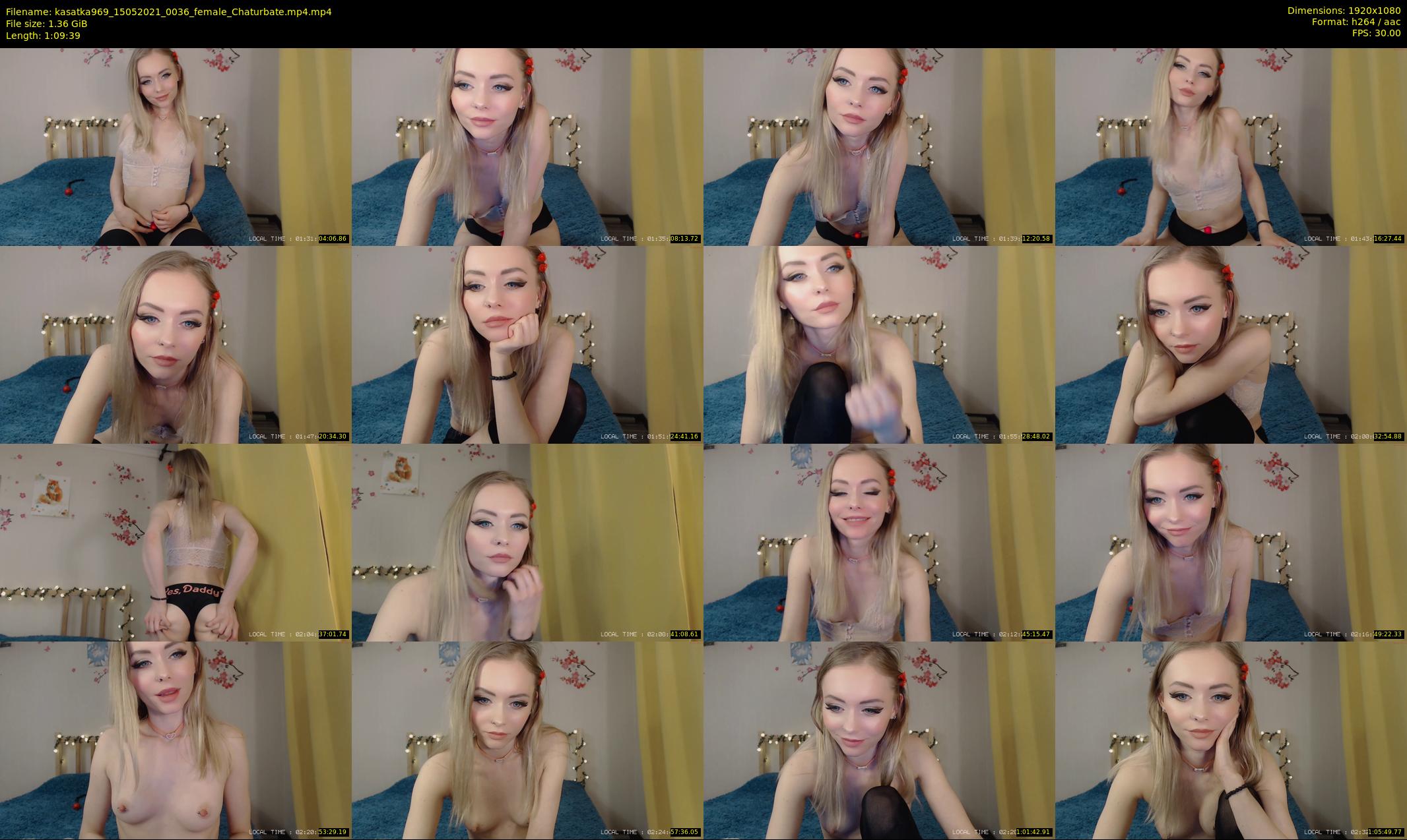 kasatka969 — 70 minute Chaturbate female cam show recording, 1080p, May 15, 2021