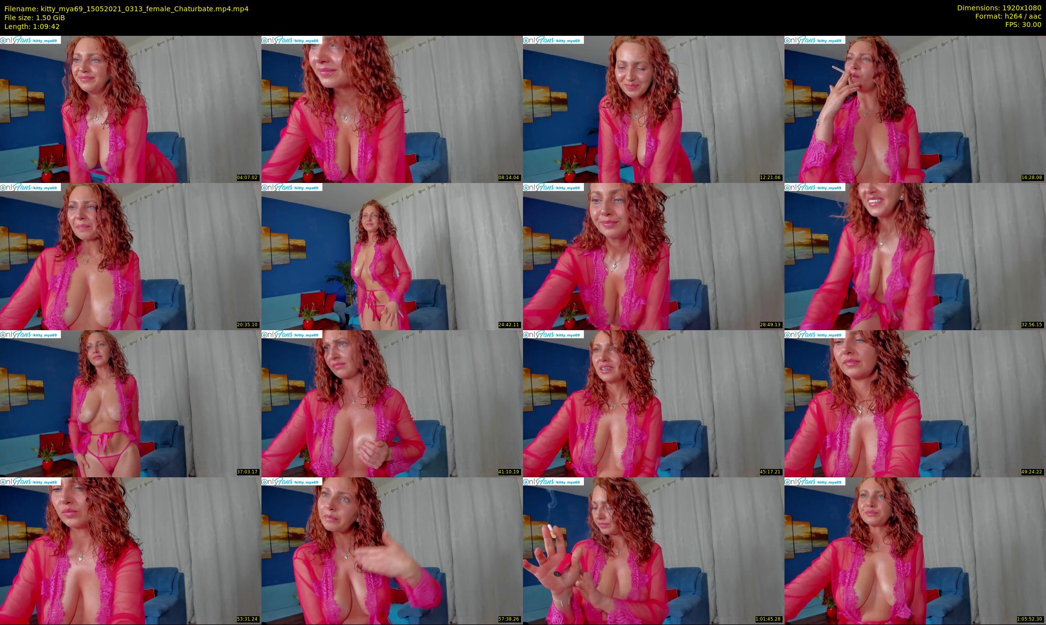 kitty_mya69 — 70 minute Chaturbate female cam show recording, 1080p, May 15, 2021