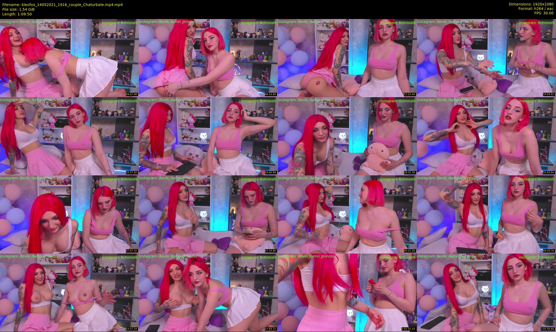 kleofox — 70 minute Chaturbate female cam show recording, 1080p, May 14, 2021