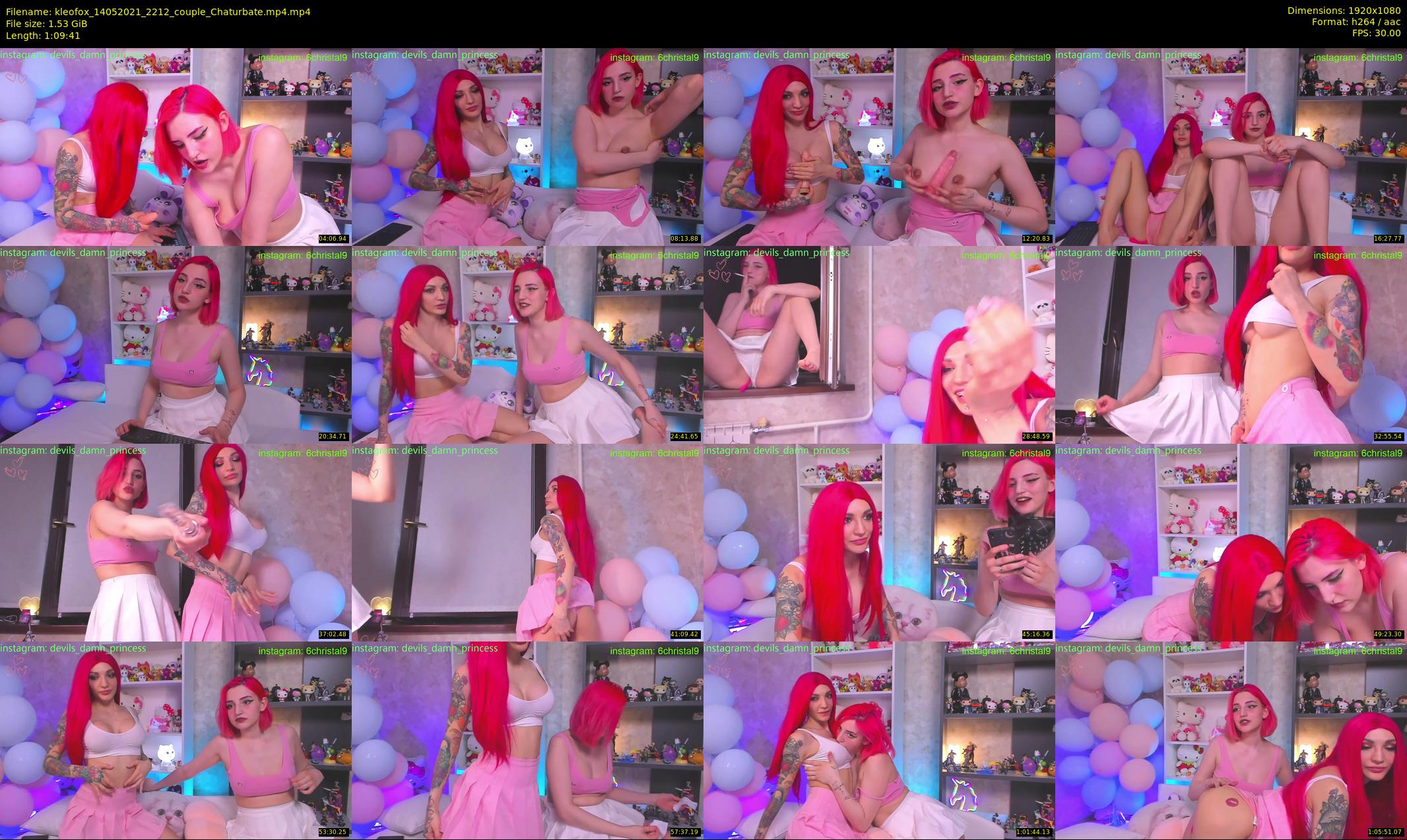 kleofox — 70 minute Chaturbate female cam show recording, 1080p, May 14, 2021