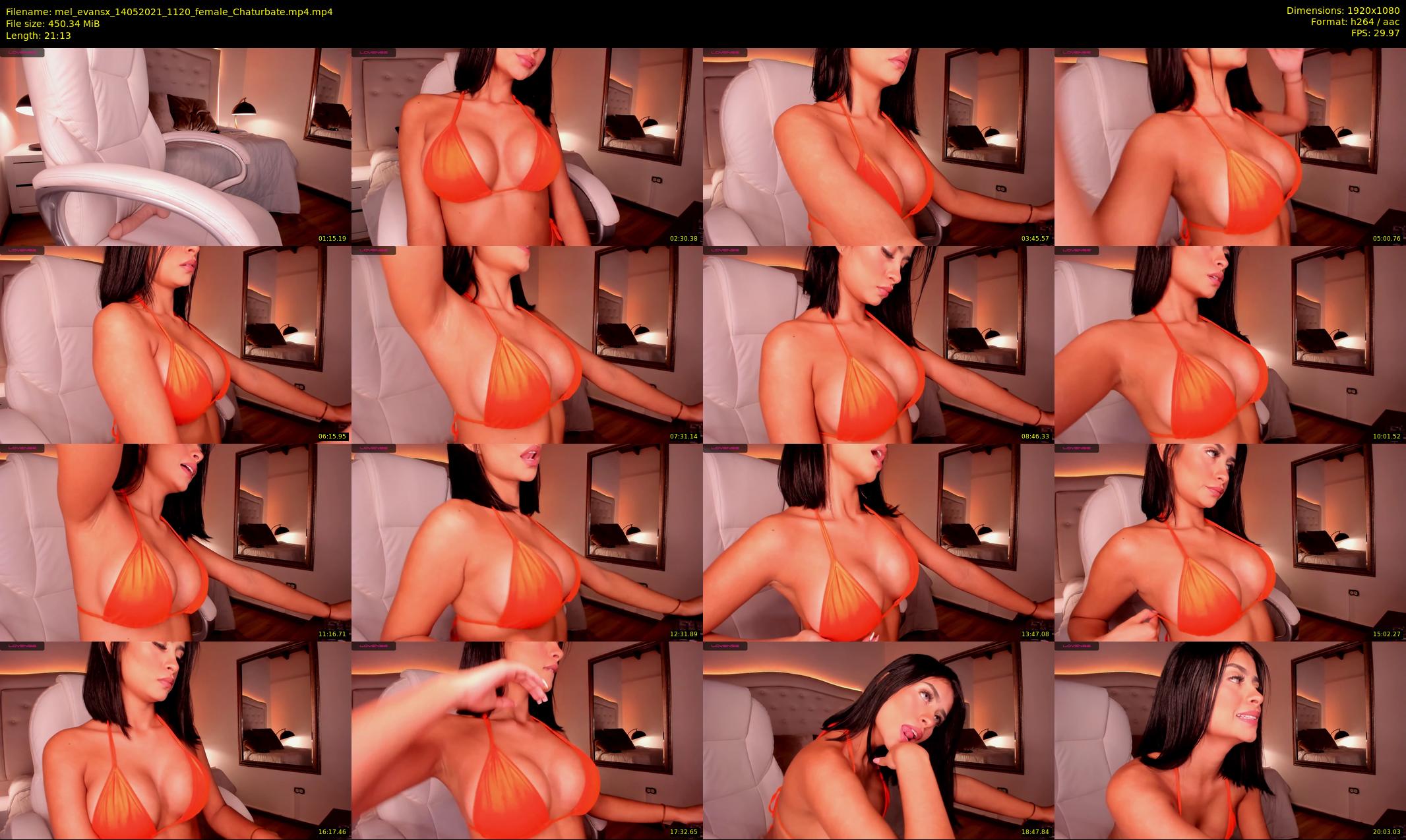 mel_evansx — 22 minute Chaturbate female cam show recording, 1080p, May 14, 2021