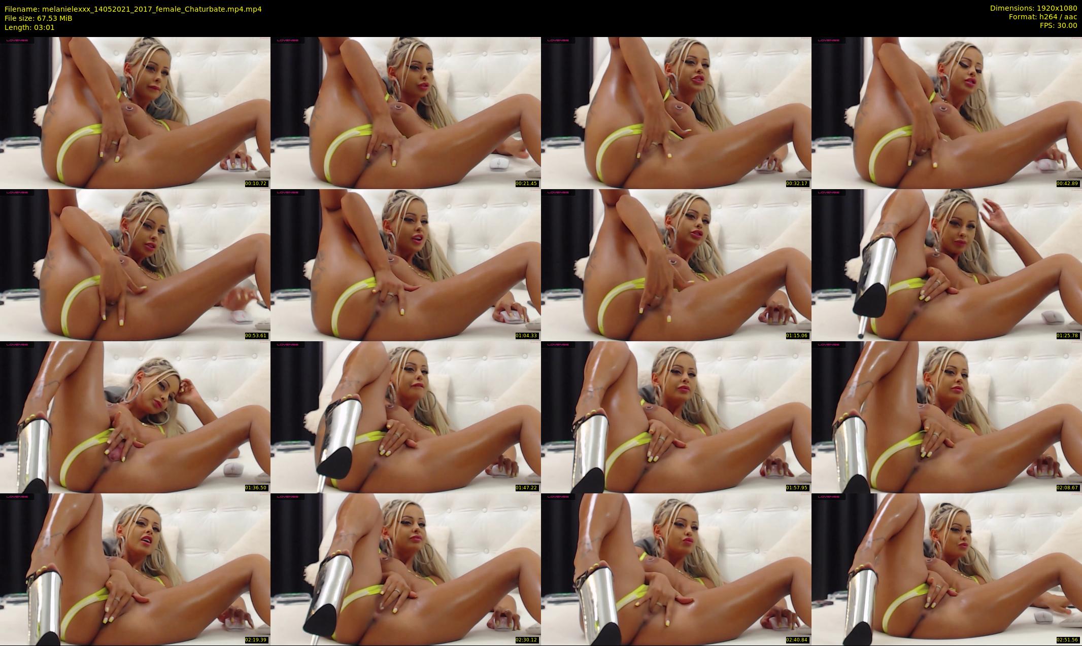 melanielexxx — 4 minute Chaturbate female cam show recording, 1080p, May 14, 2021