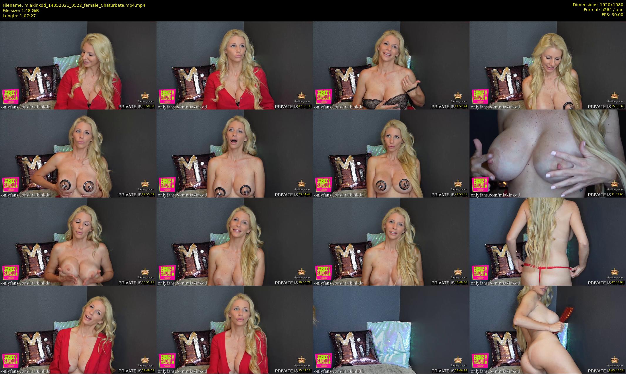 miakinkdd — 68 minute Chaturbate female cam show recording, 1080p, May 14, 2021