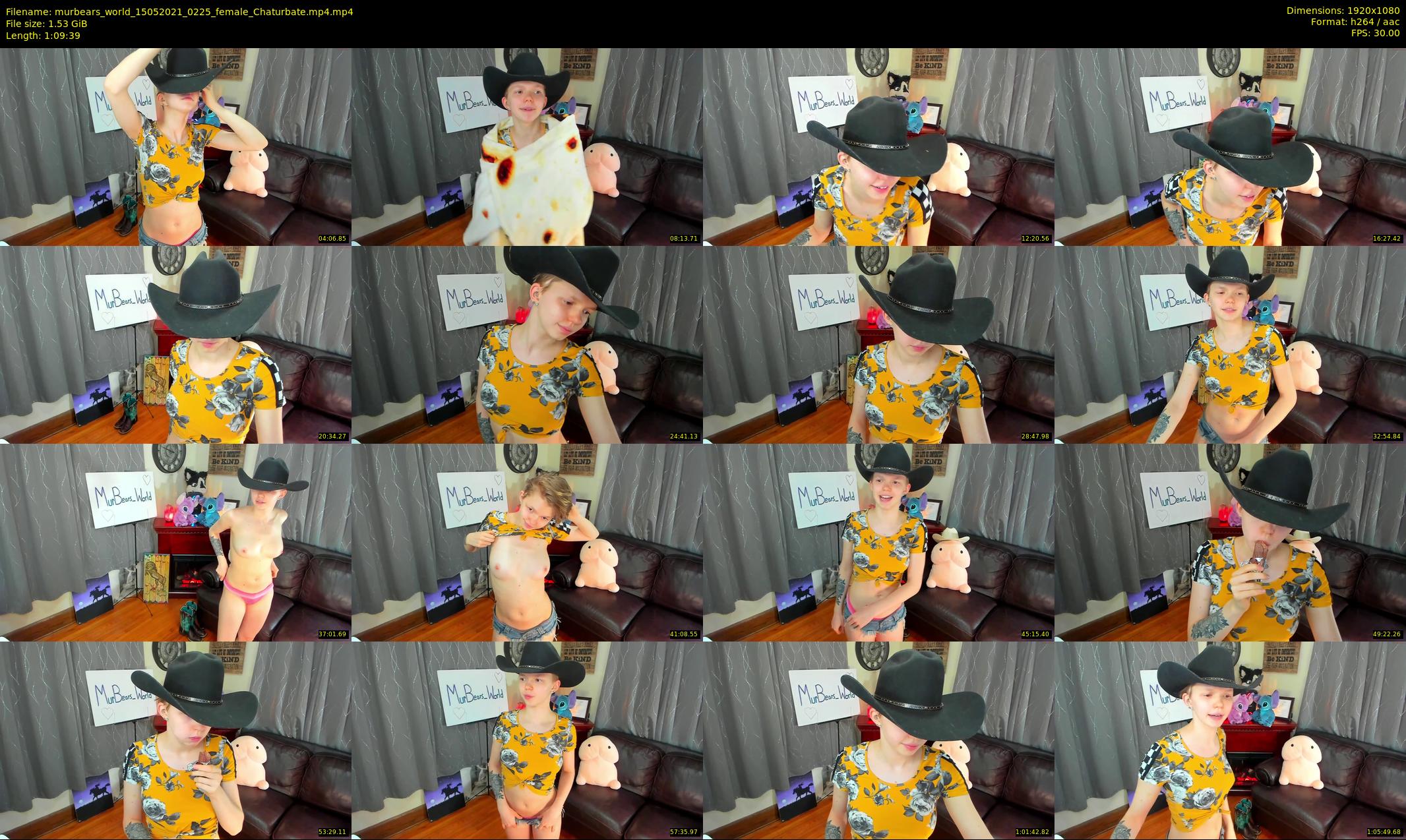 murbears_world — 70 minute Chaturbate female cam show recording, 1080p, May 15, 2021