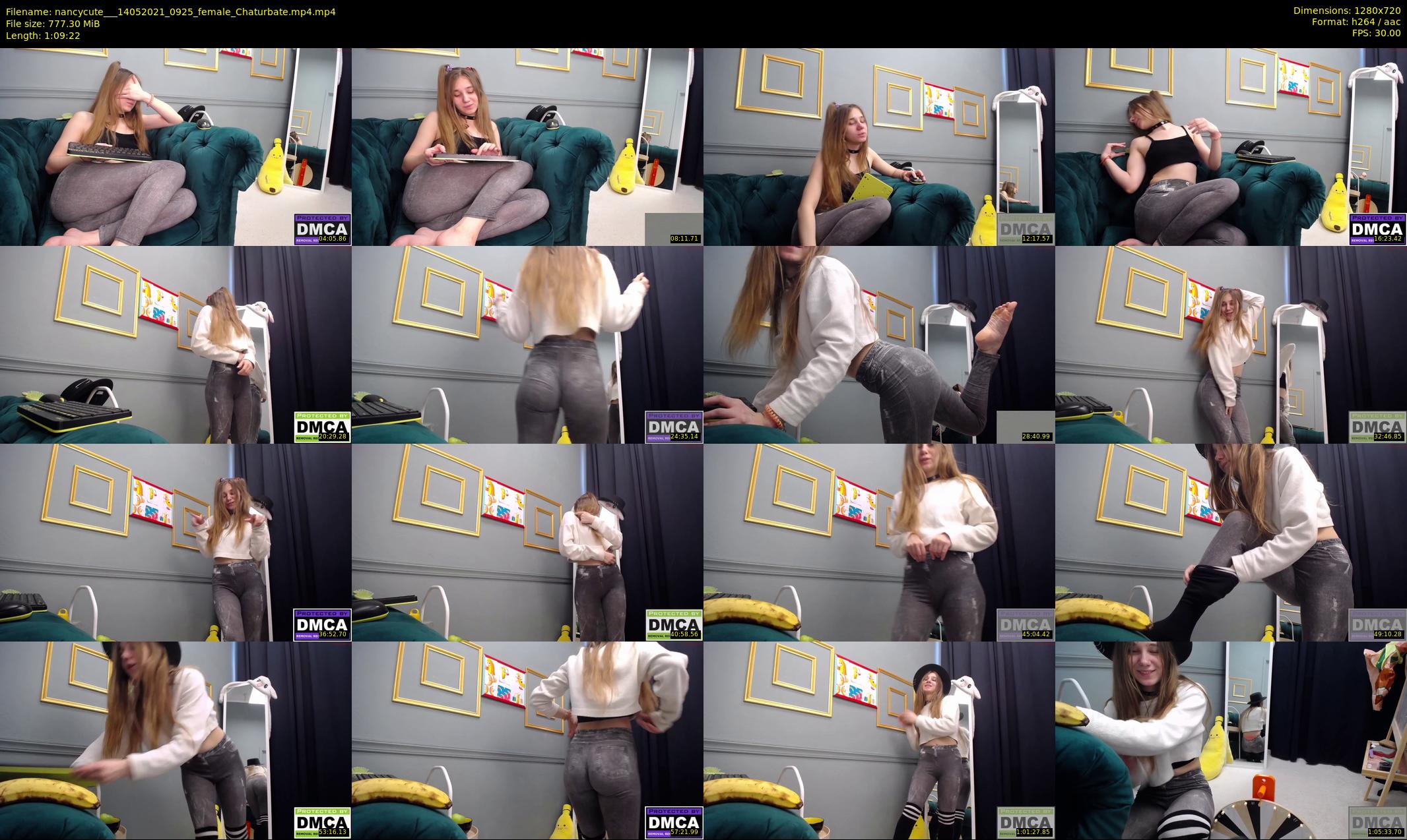 nancycute__ — 70 minute Chaturbate female cam show recording, 720p, May 14, 2021