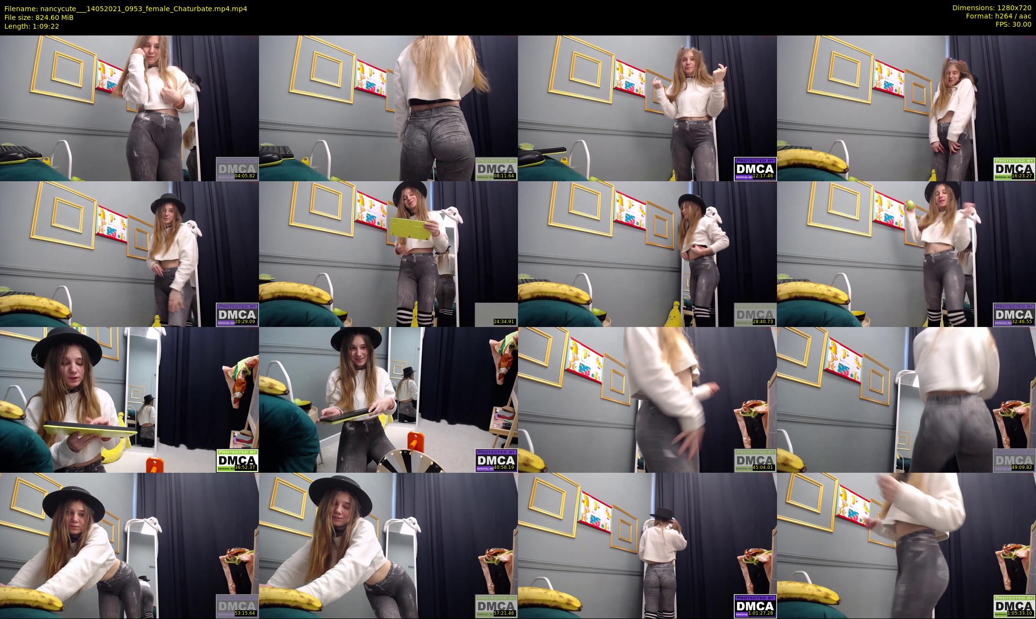 nancycute__ — 70 minute Chaturbate female cam show recording, 720p, May 14, 2021
