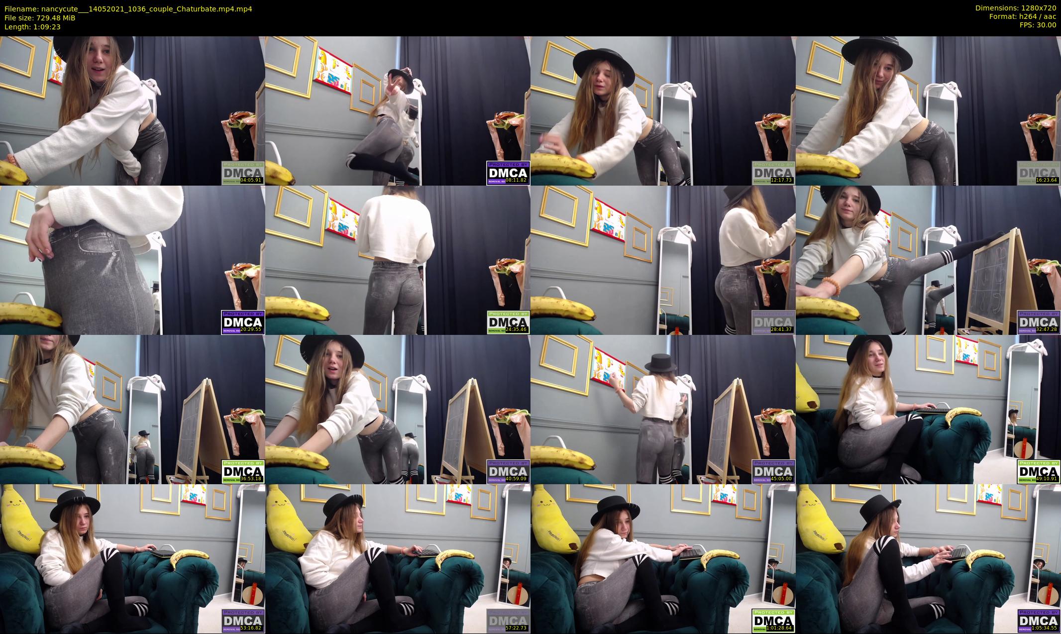 nancycute__ — 70 minute Chaturbate female cam show recording, 720p, May 14, 2021