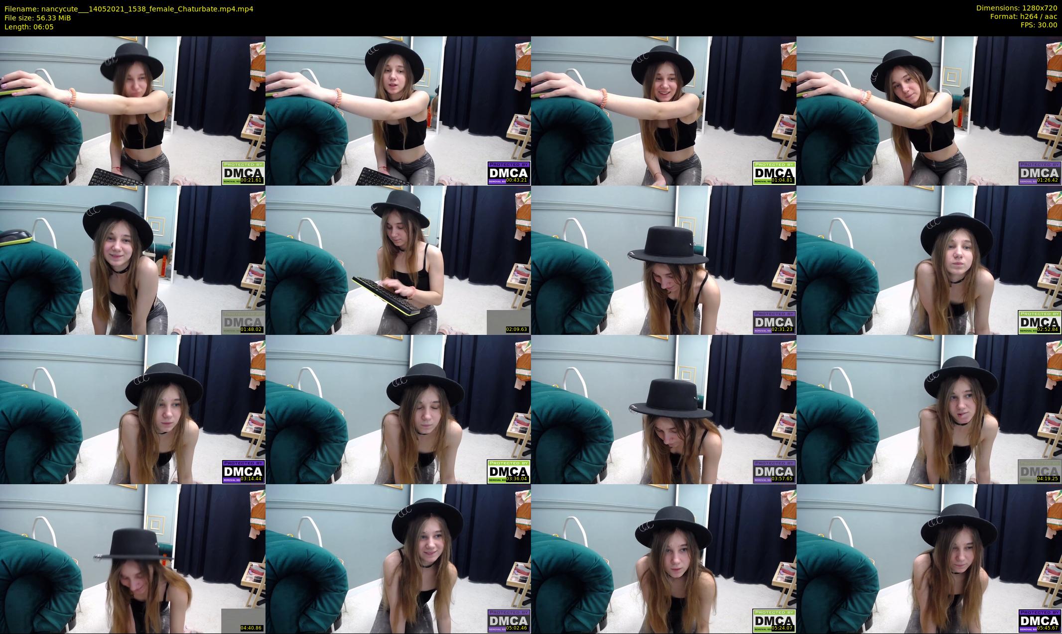nancycute__ — 7 minute Chaturbate female cam show recording, 720p, May 14, 2021
