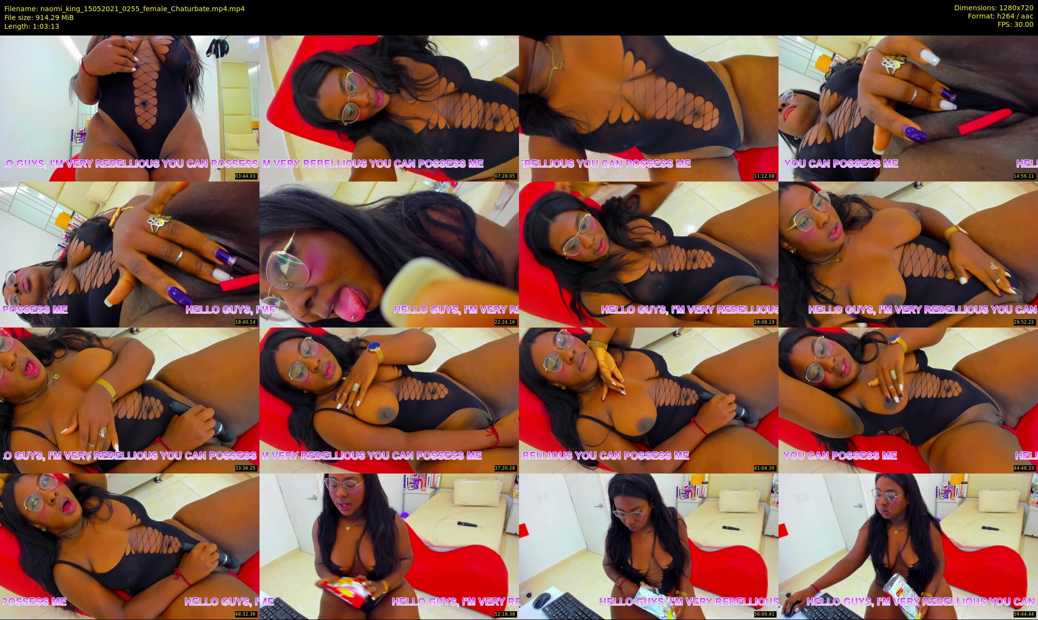 naomi_king — 64 minute Chaturbate female cam show recording, 720p, May 15, 2021