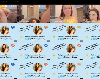 natural_british_emma — 8 minute Chaturbate female cam show recording, 1080p, May 14, 2021