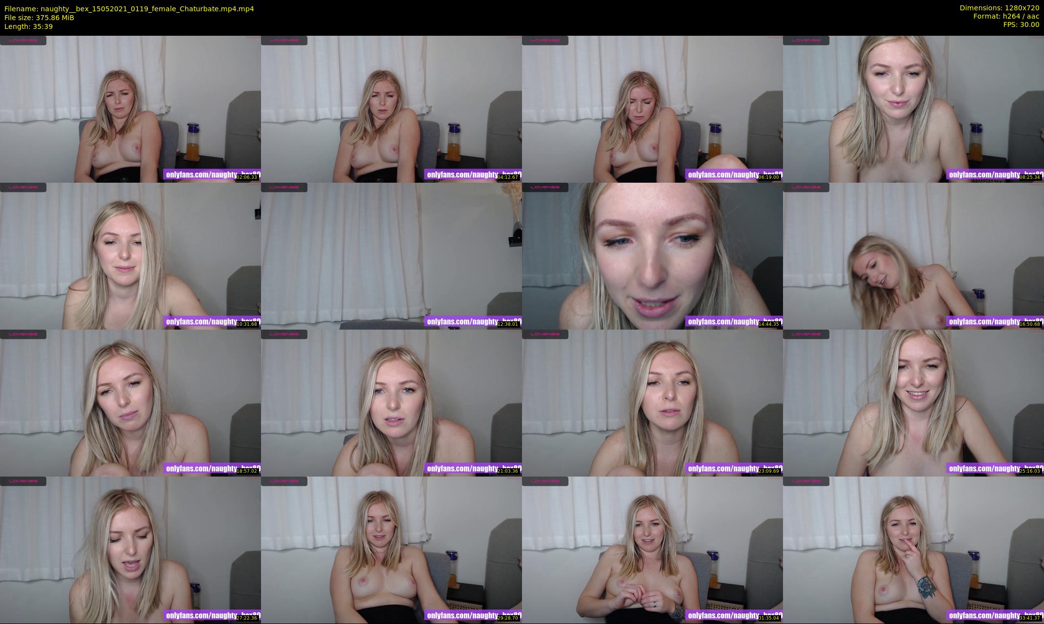 naughty__bex — 36 minute Chaturbate female cam show recording, 720p, May 15, 2021