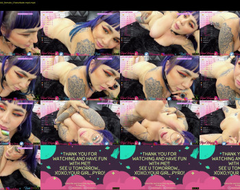 pyrowayne — 6 minute Chaturbate female cam show recording, 720p, May 15, 2021