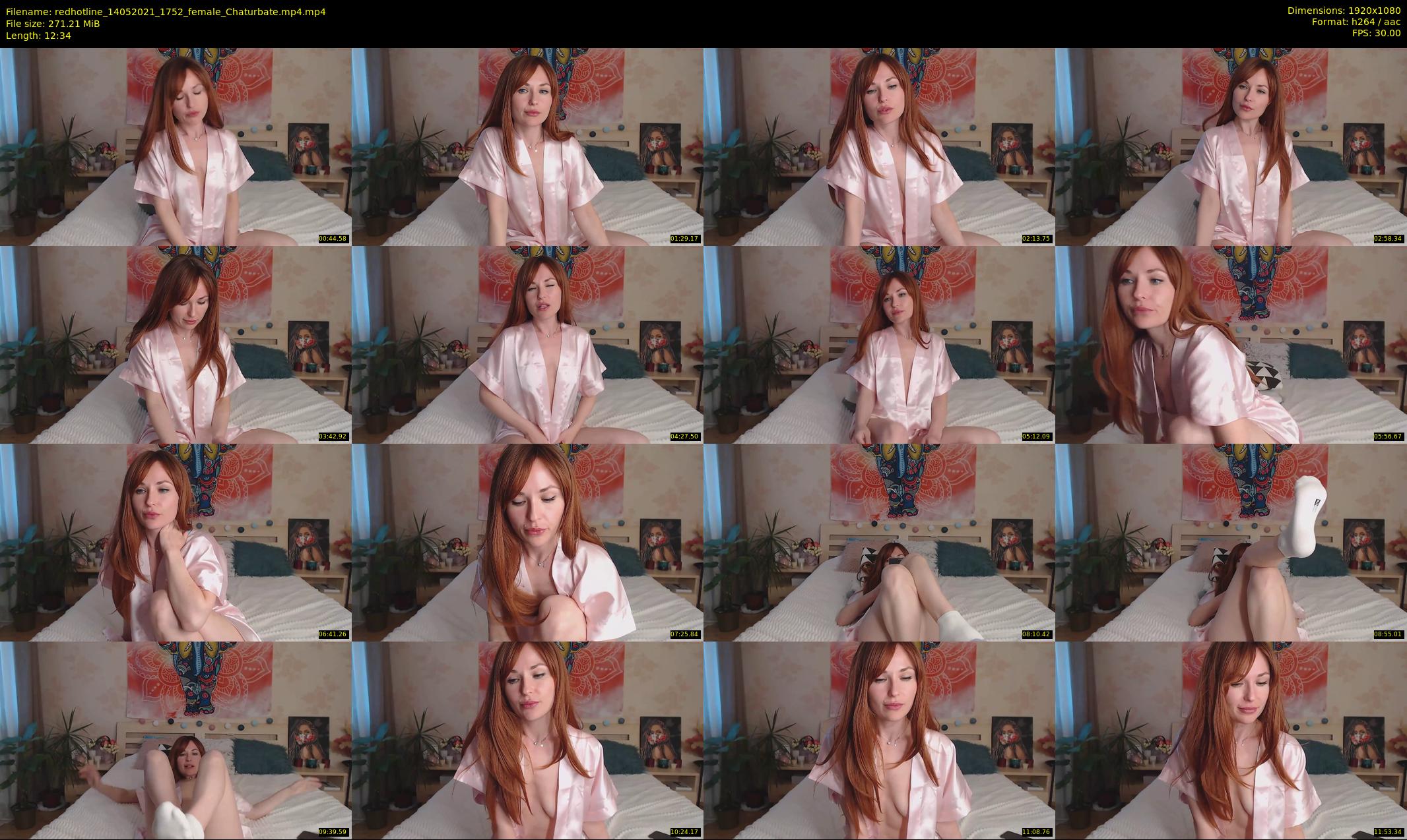 redhotline — 13 minute Chaturbate female cam show recording, 1080p, May 14, 2021