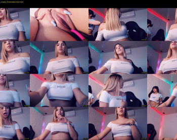 rosiehw — 56 minute Chaturbate couple cam show recording, 1080p, May 15, 2021