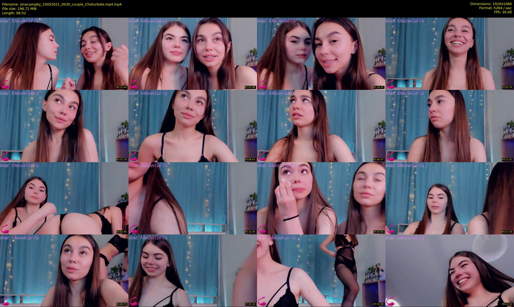 sinacampby — 9 minute Chaturbate couple cam show recording, 1080p, May 15, 2021