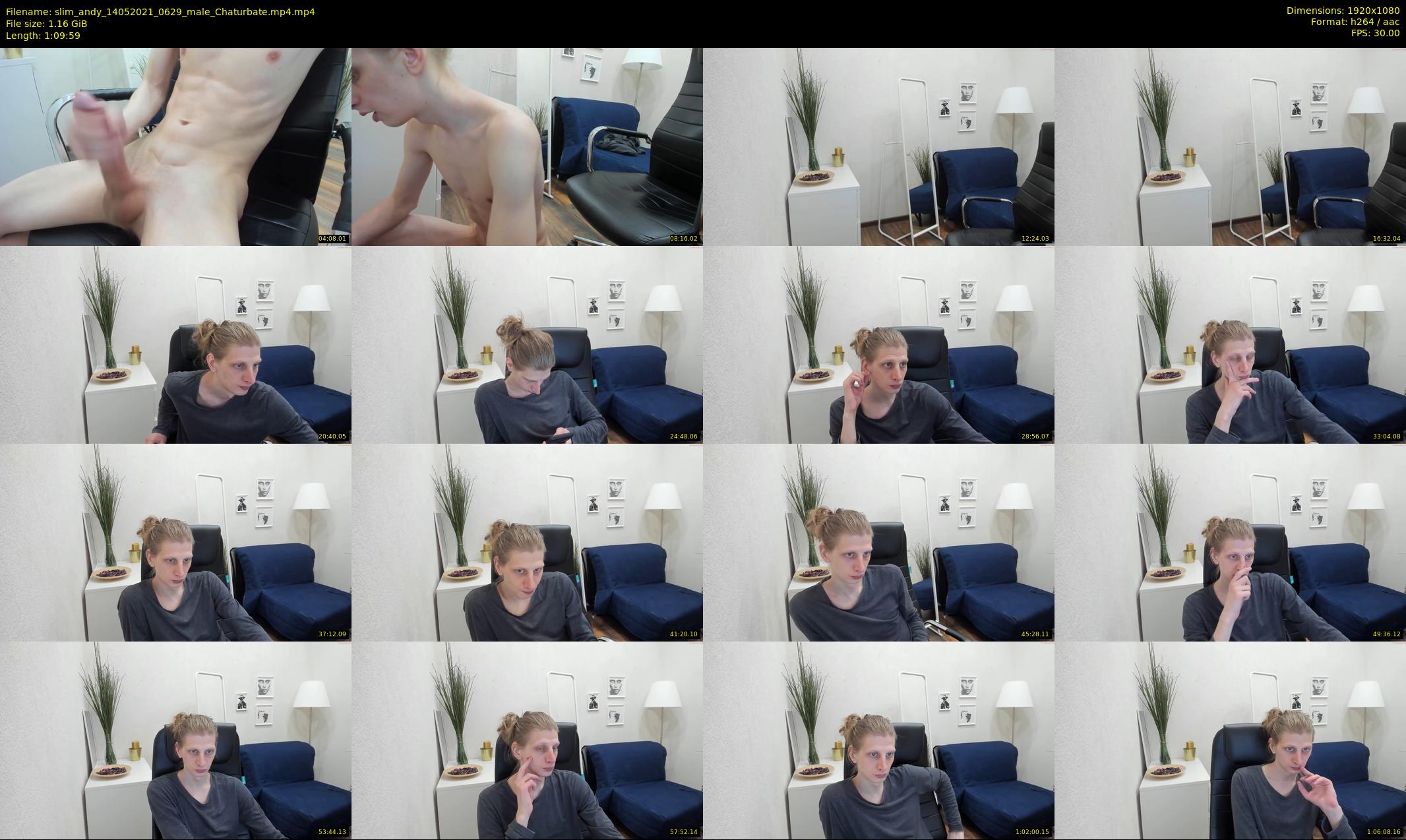 slim_andy — 70 minute Chaturbate male cam show recording, 1080p, May 14, 2021