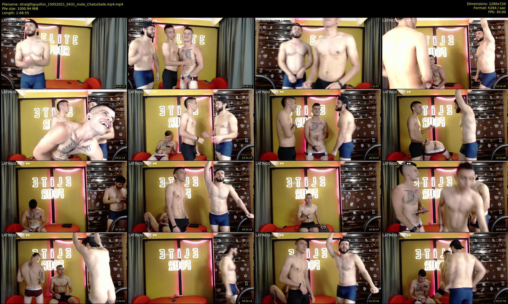 straigthguysfun — 69 minute Chaturbate male cam show recording, 720p, May 15, 2021