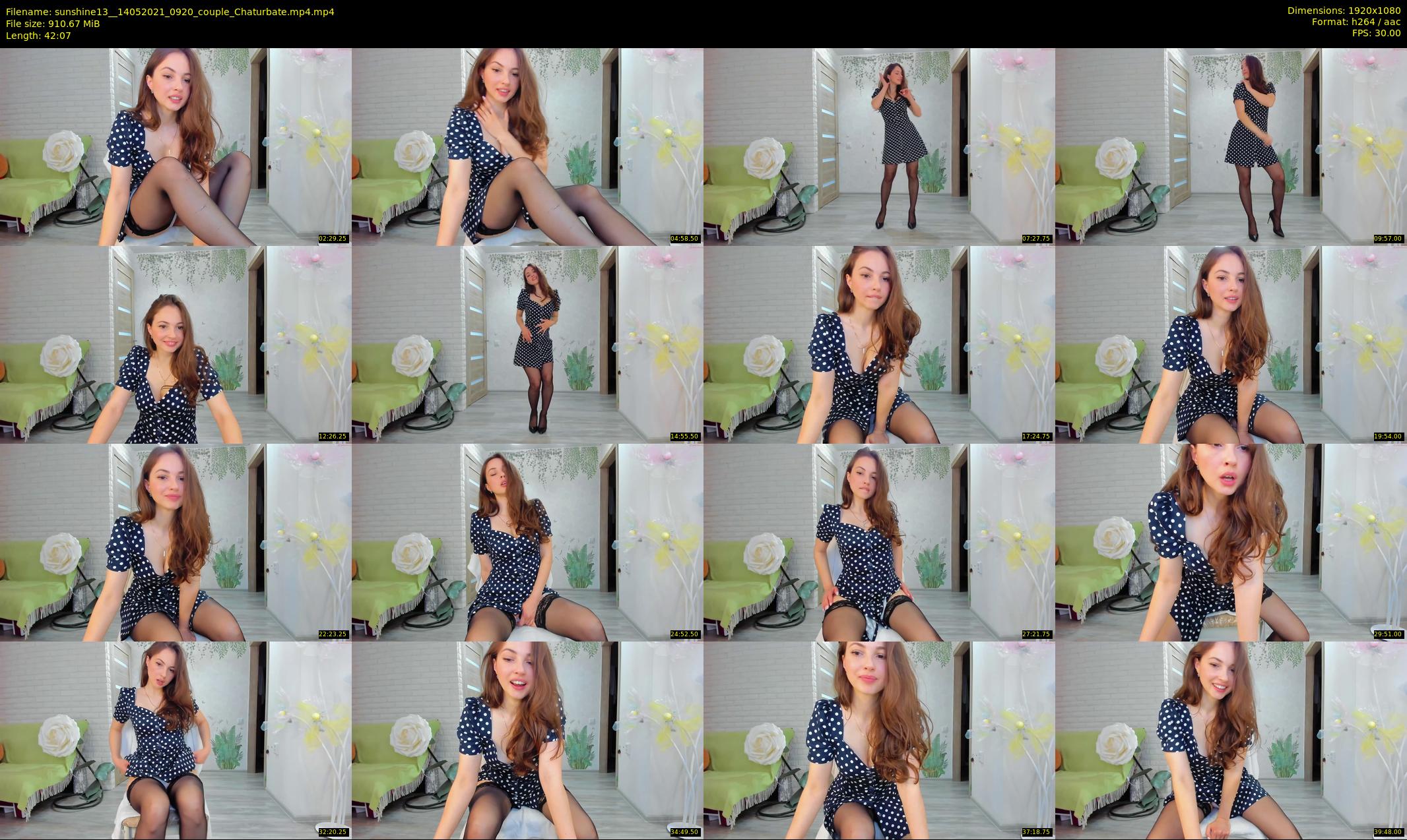 sunshine13_ — 43 minute Chaturbate female cam show recording, 1080p, May 14, 2021