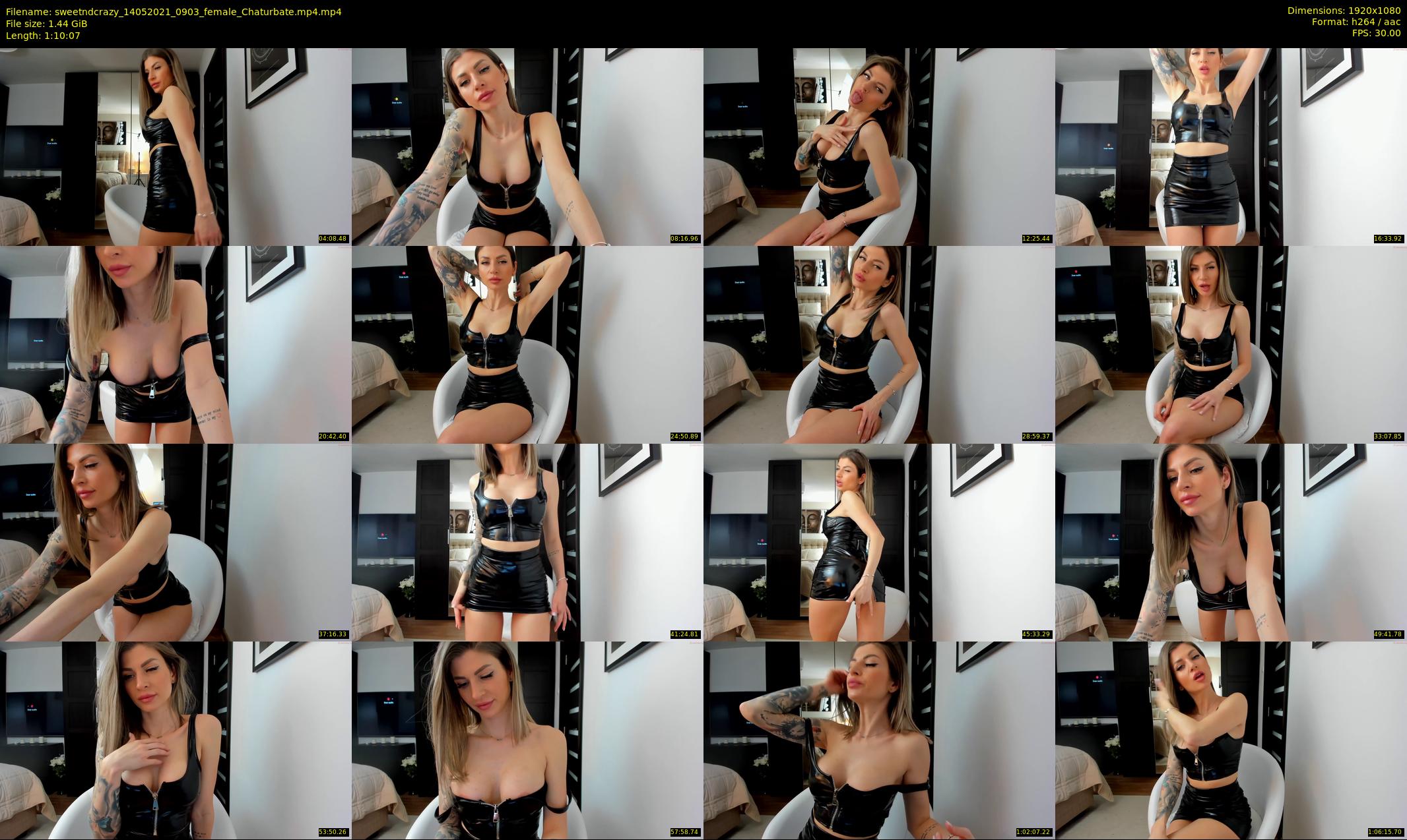 sweetndcrazy — 71 minute Chaturbate female cam show recording, 1080p, May 14, 2021