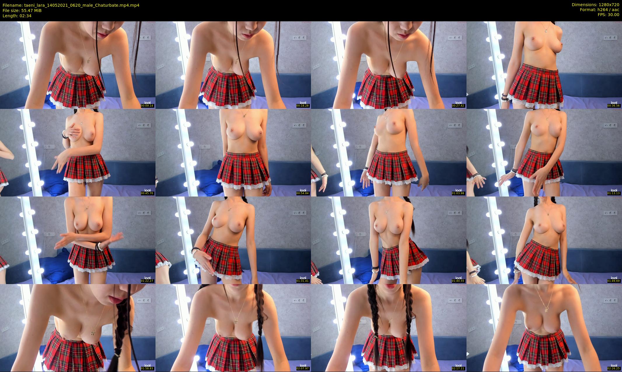 taeni_lara — 3 minute Chaturbate female cam show recording, 720p, May 14, 2021