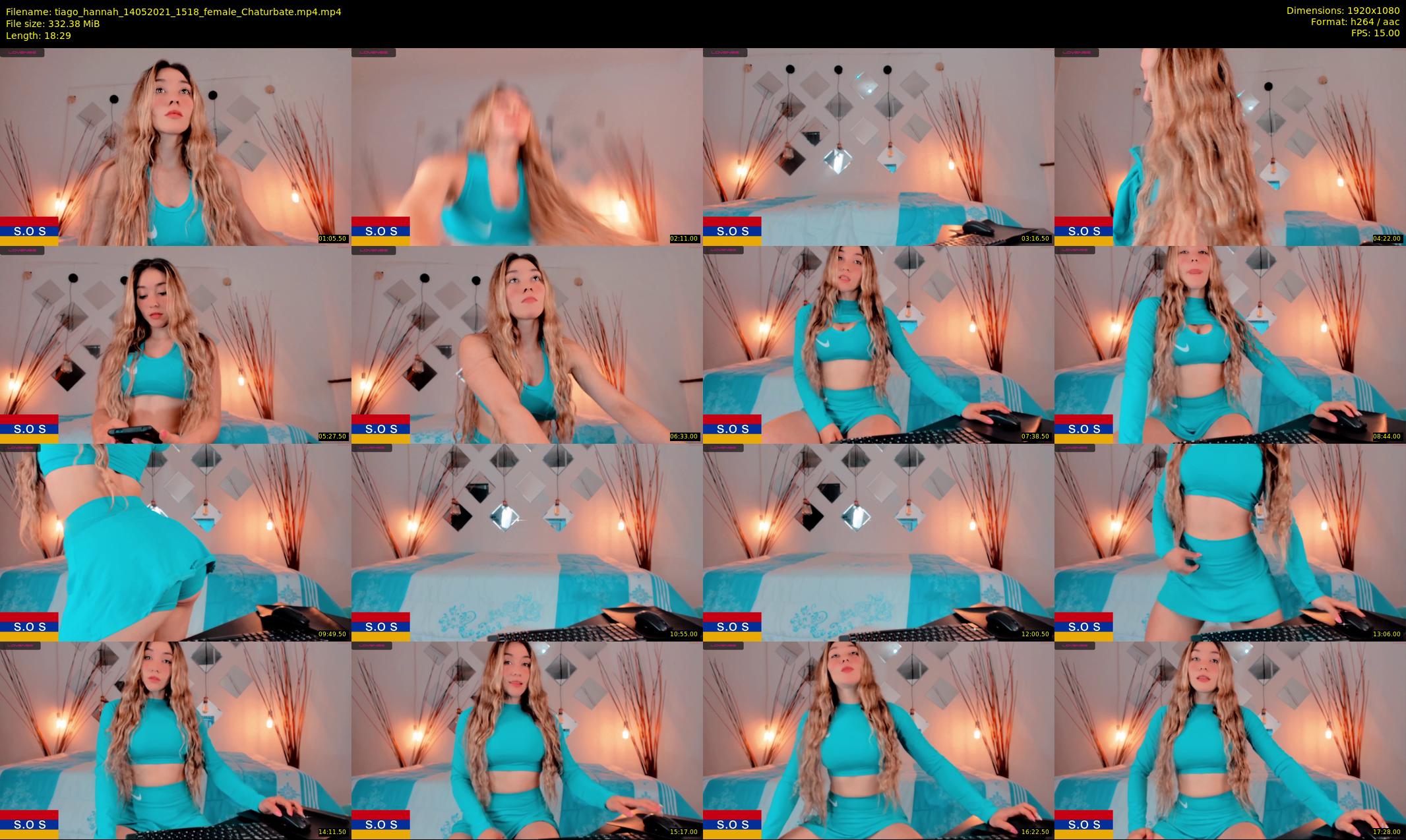 tiago_hannah — 19 minute Chaturbate couple cam show recording, 1080p, May 14, 2021