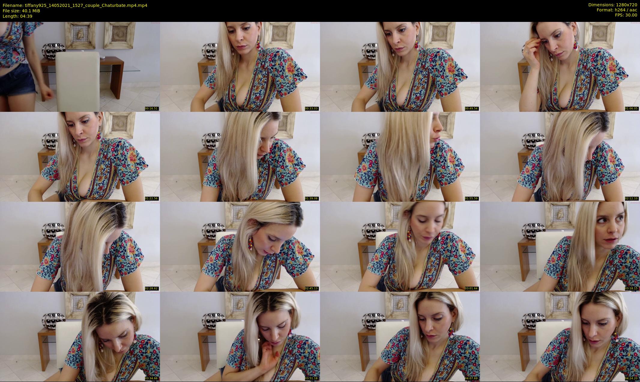 tiffany925 — 5 minute Chaturbate female cam show recording, 720p, May 14, 2021