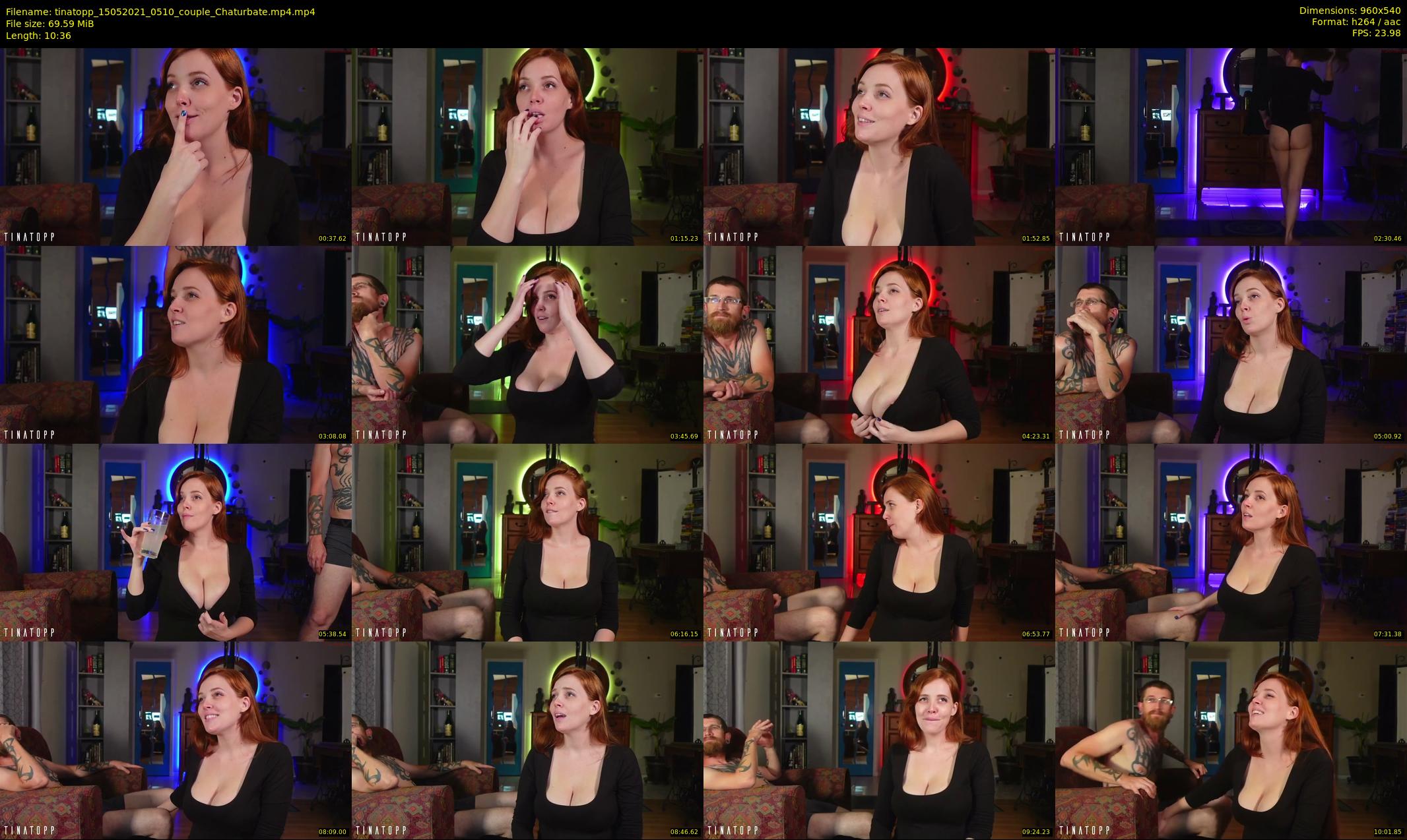 tinatopp — 11 minute Chaturbate female cam show recording, 480p, May 15, 2021