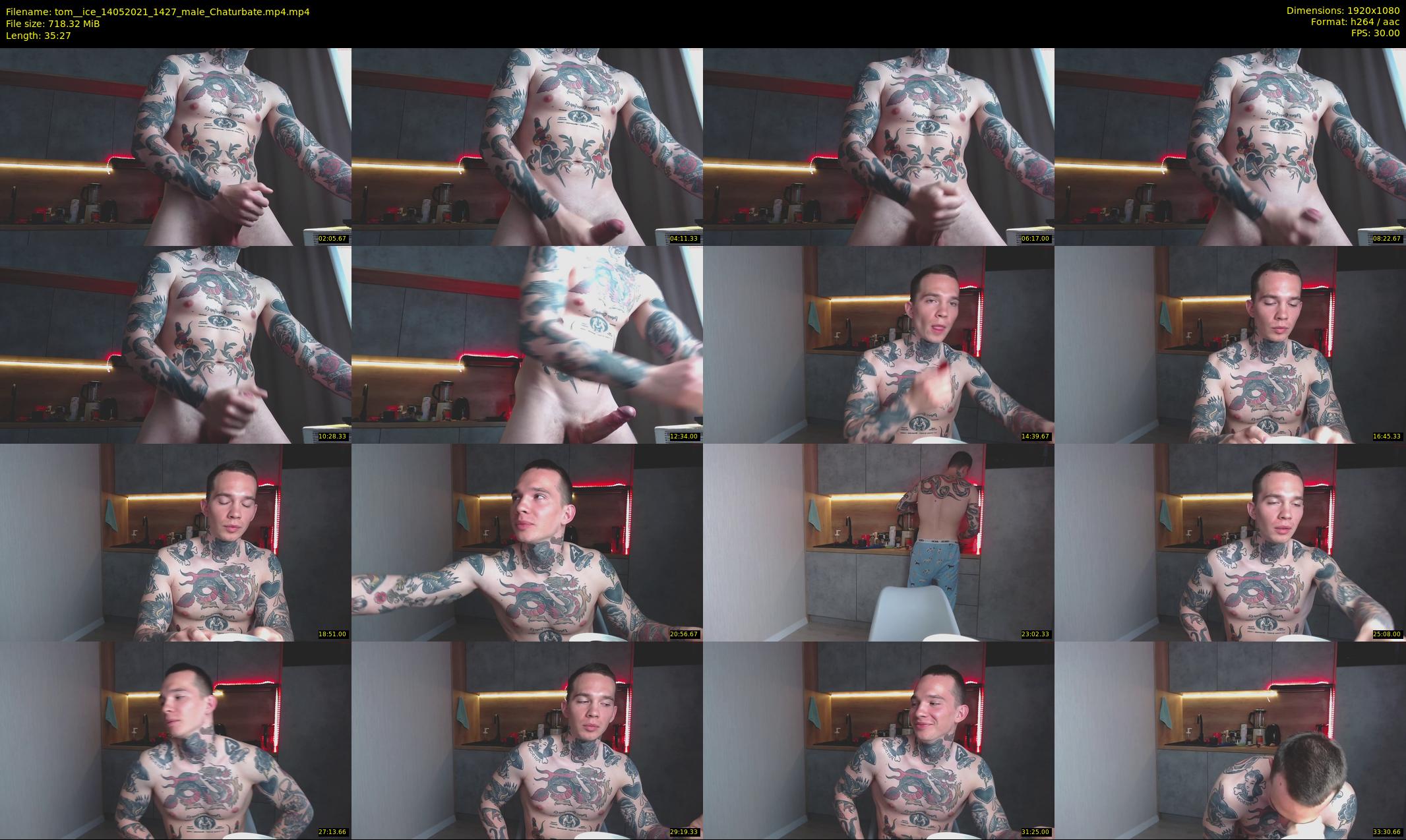 tom__ice — 36 minute Chaturbate male cam show recording, 1080p, May 14, 2021