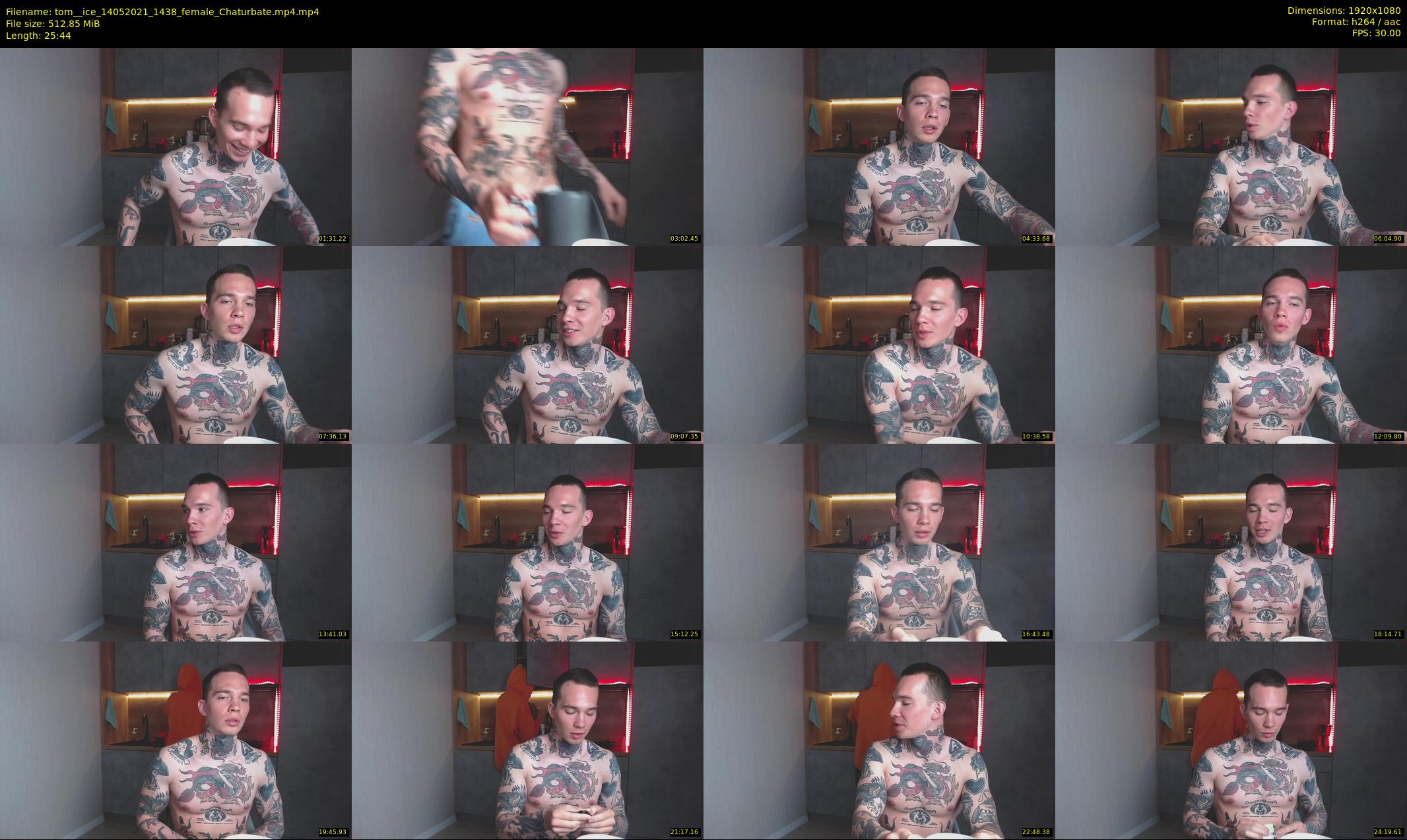 tom__ice — 26 minute Chaturbate male cam show recording, 1080p, May 14, 2021