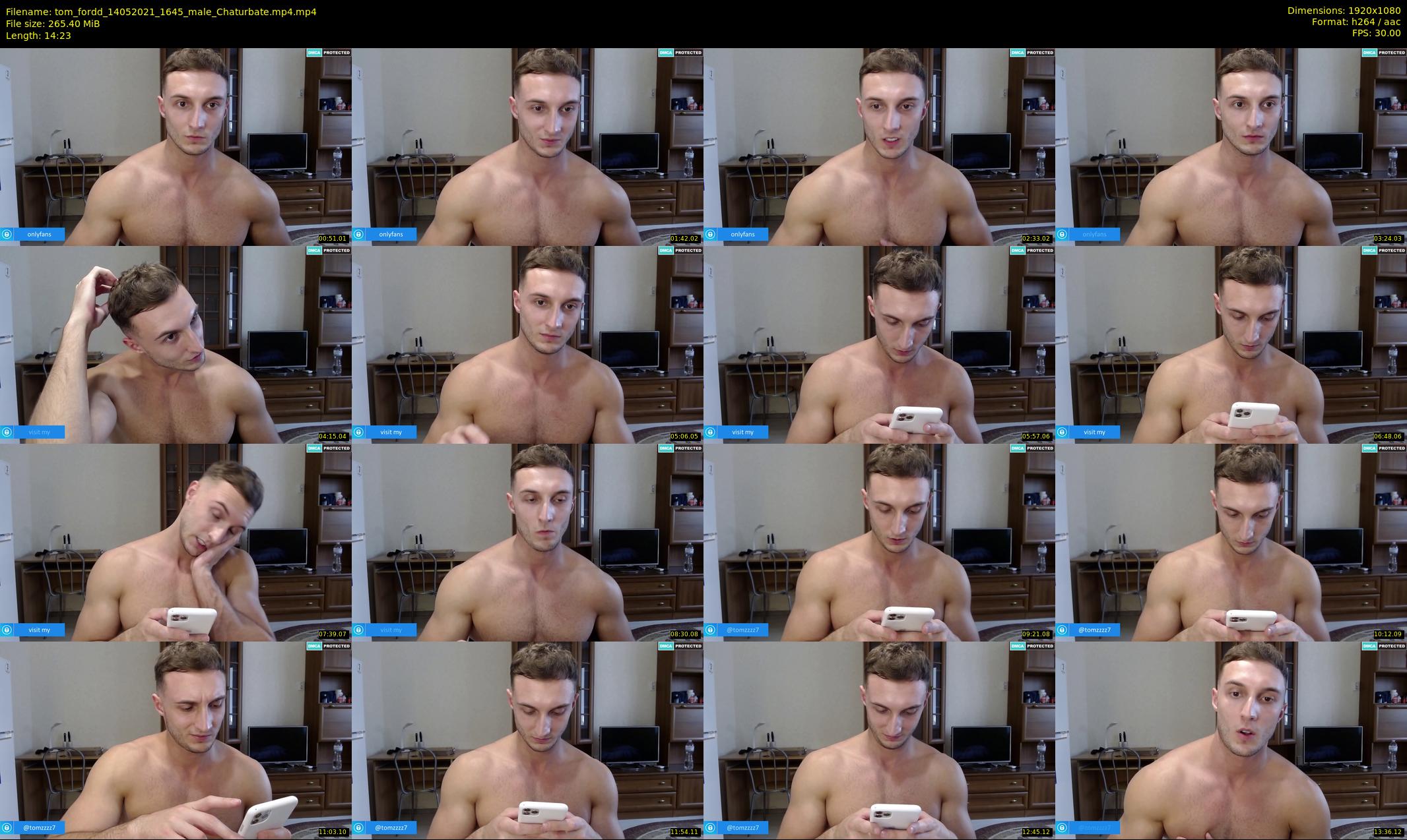 tom_fordd — 15 minute Chaturbate male cam show recording, 1080p, May 14, 2021