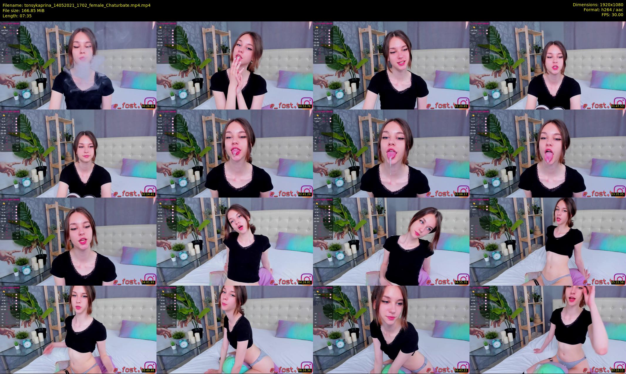 tonsykaprina — 8 minute Chaturbate couple cam show recording, 1080p, May 14, 2021