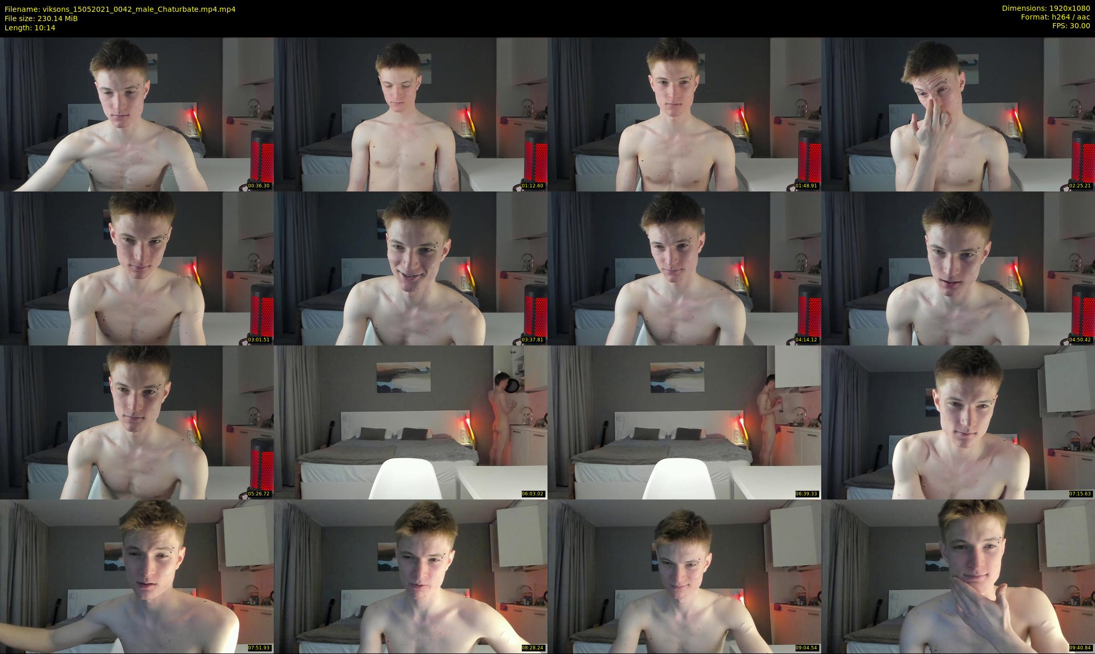 viksons — 11 minute Chaturbate male cam show recording, 1080p, May 15, 2021
