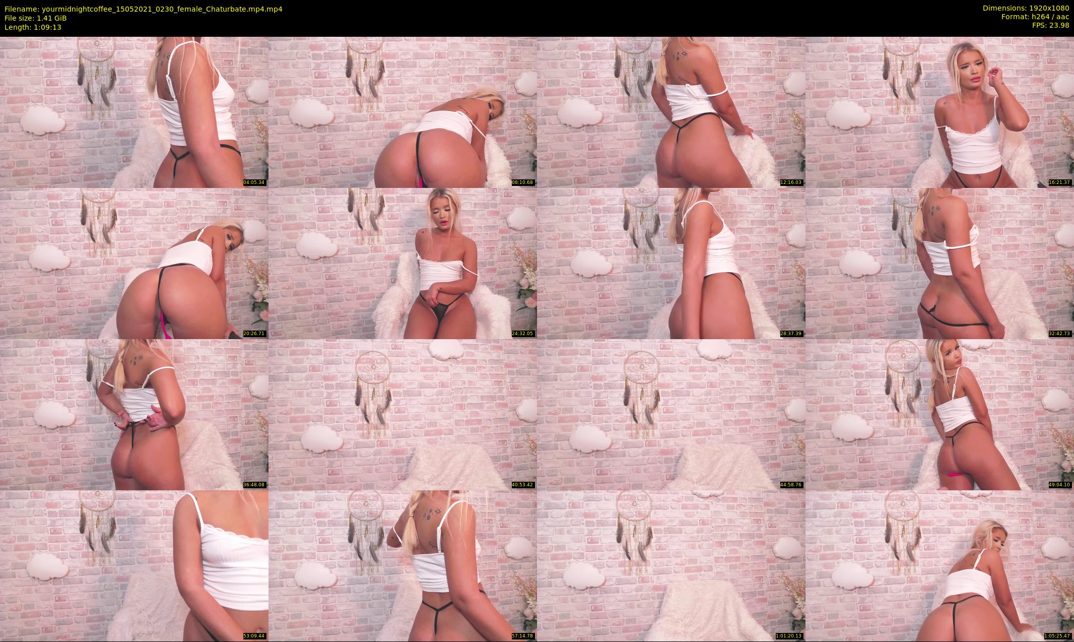 yourmidnightcoffee — 70 minute Chaturbate female cam show recording, 1080p, May 15, 2021