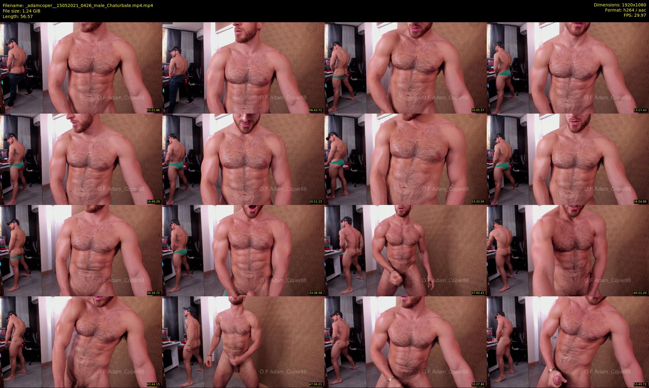 _adamcoper_ — 57 minute Chaturbate male cam show recording, 1080p, May 15, 2021