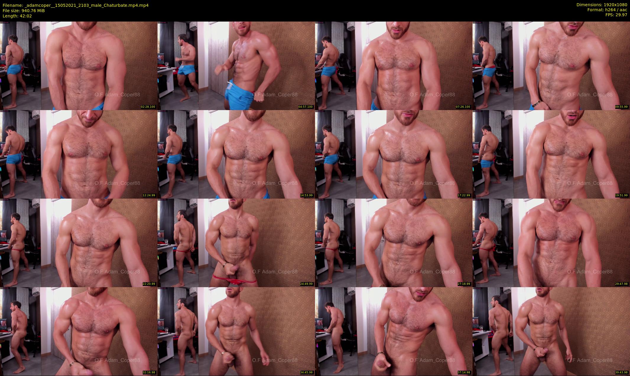 _adamcoper_ — 43 minute Chaturbate male cam show recording, 1080p, May 15, 2021