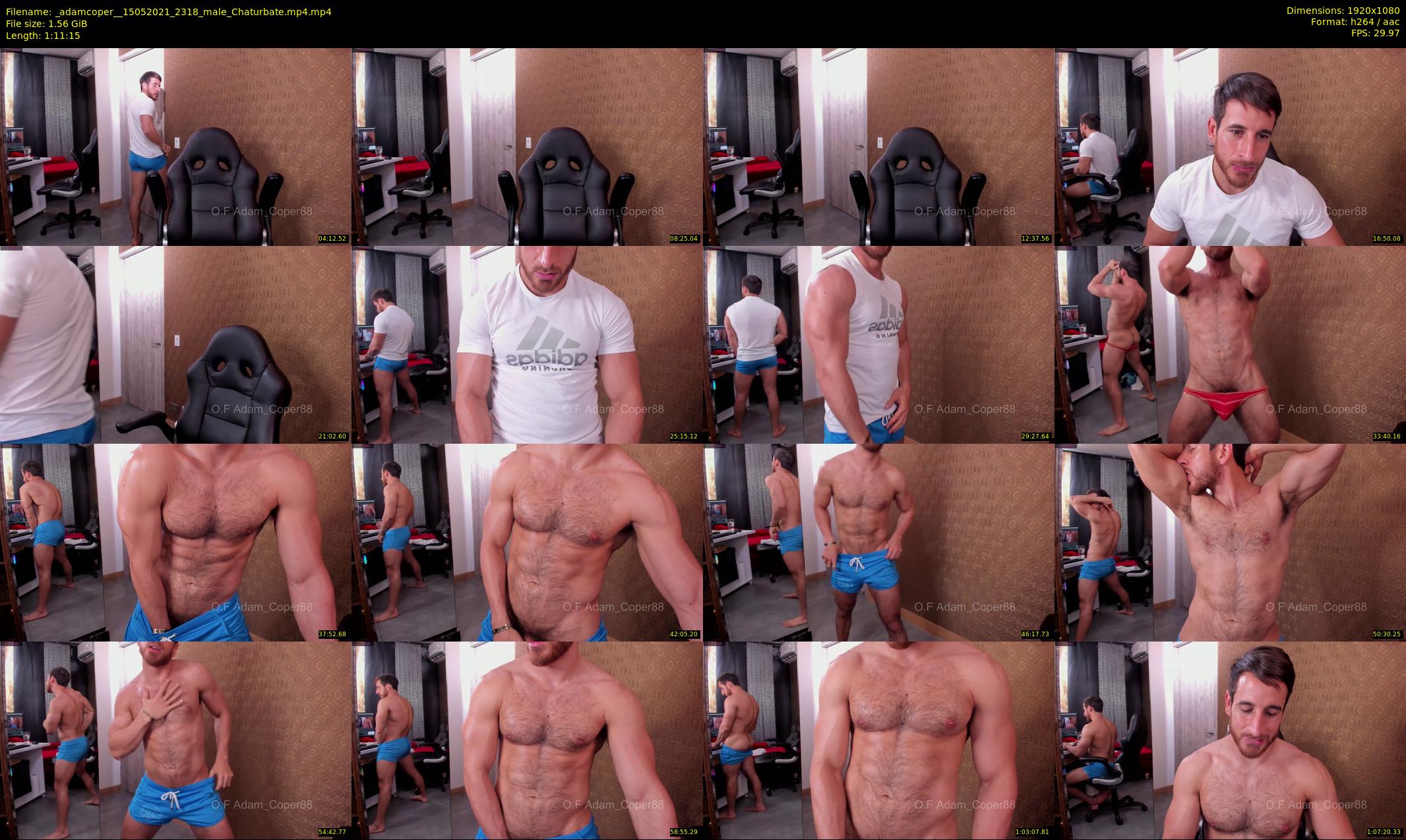 _adamcoper_ — 72 minute Chaturbate male cam show recording, 1080p, May 15, 2021