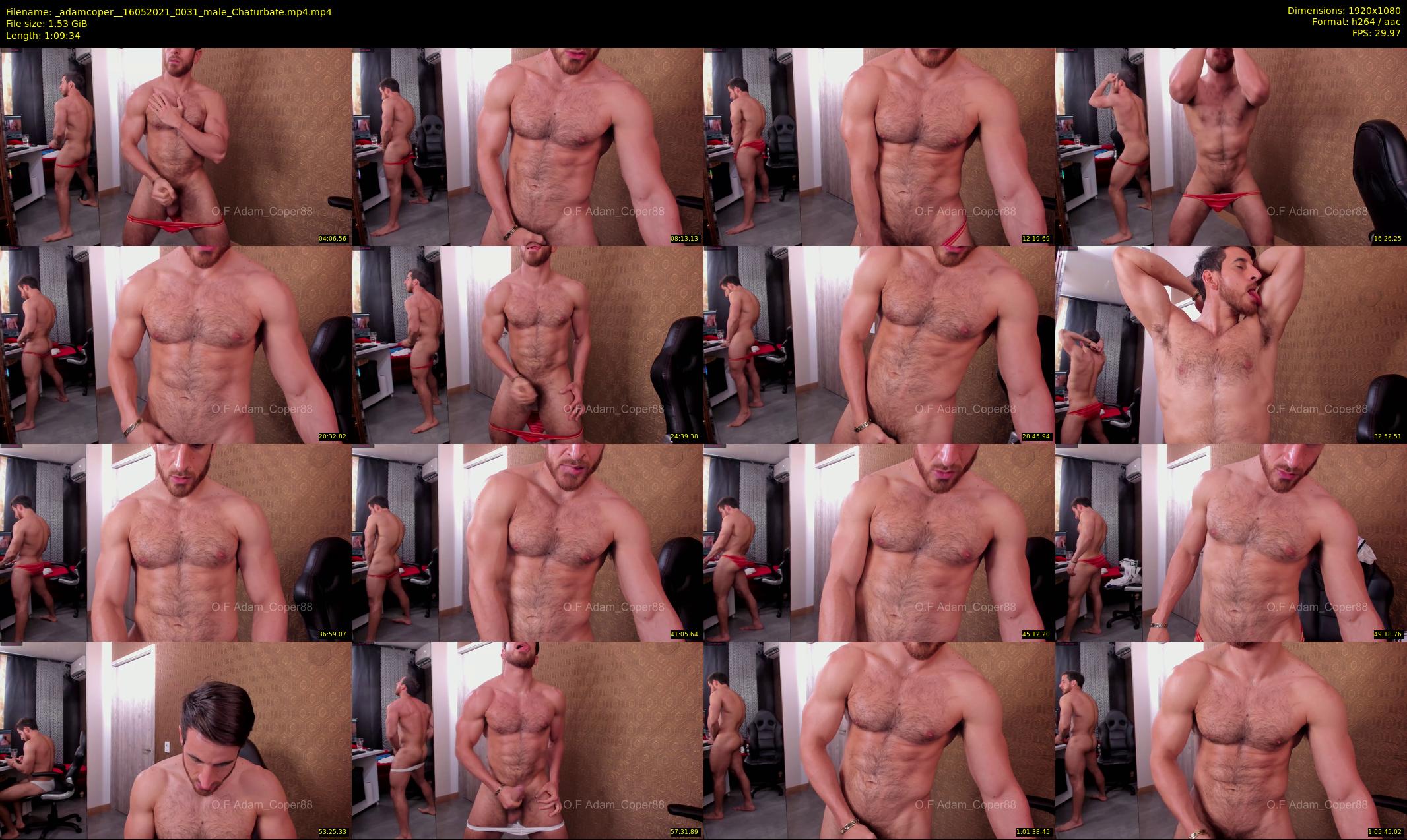 _adamcoper_ — 70 minute Chaturbate male cam show recording, 1080p, May 16, 2021