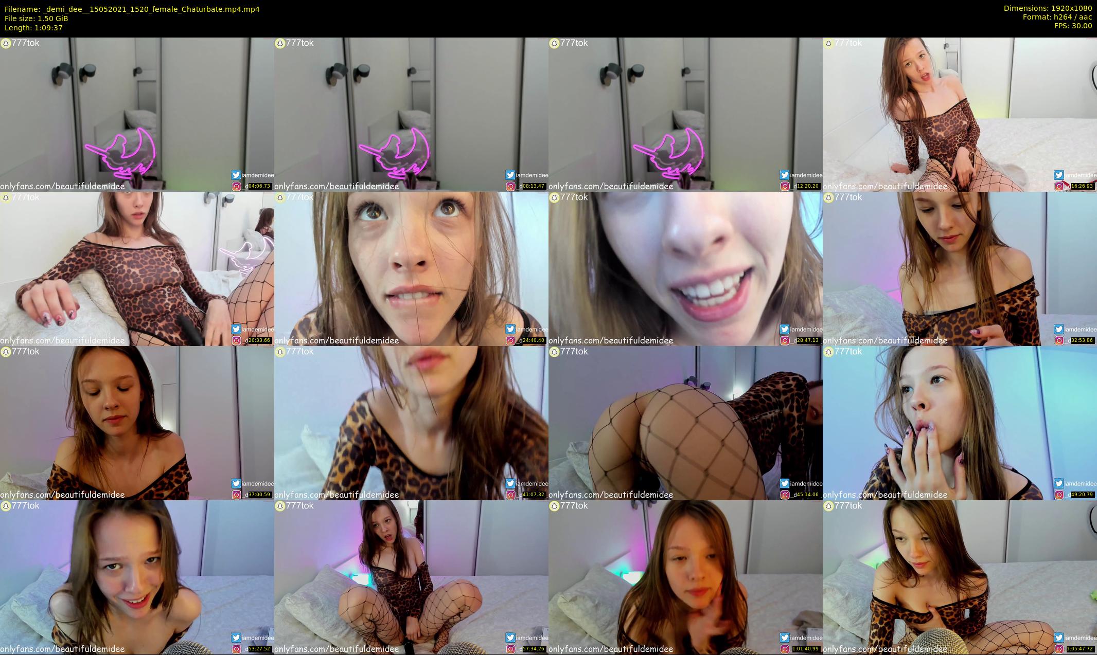 _demi_dee_ — 70 minute Chaturbate female cam show recording, 1080p, May 15, 2021