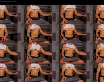 aaronmagnum — 8 minute Chaturbate male cam show recording, 1080p, May 15, 2021