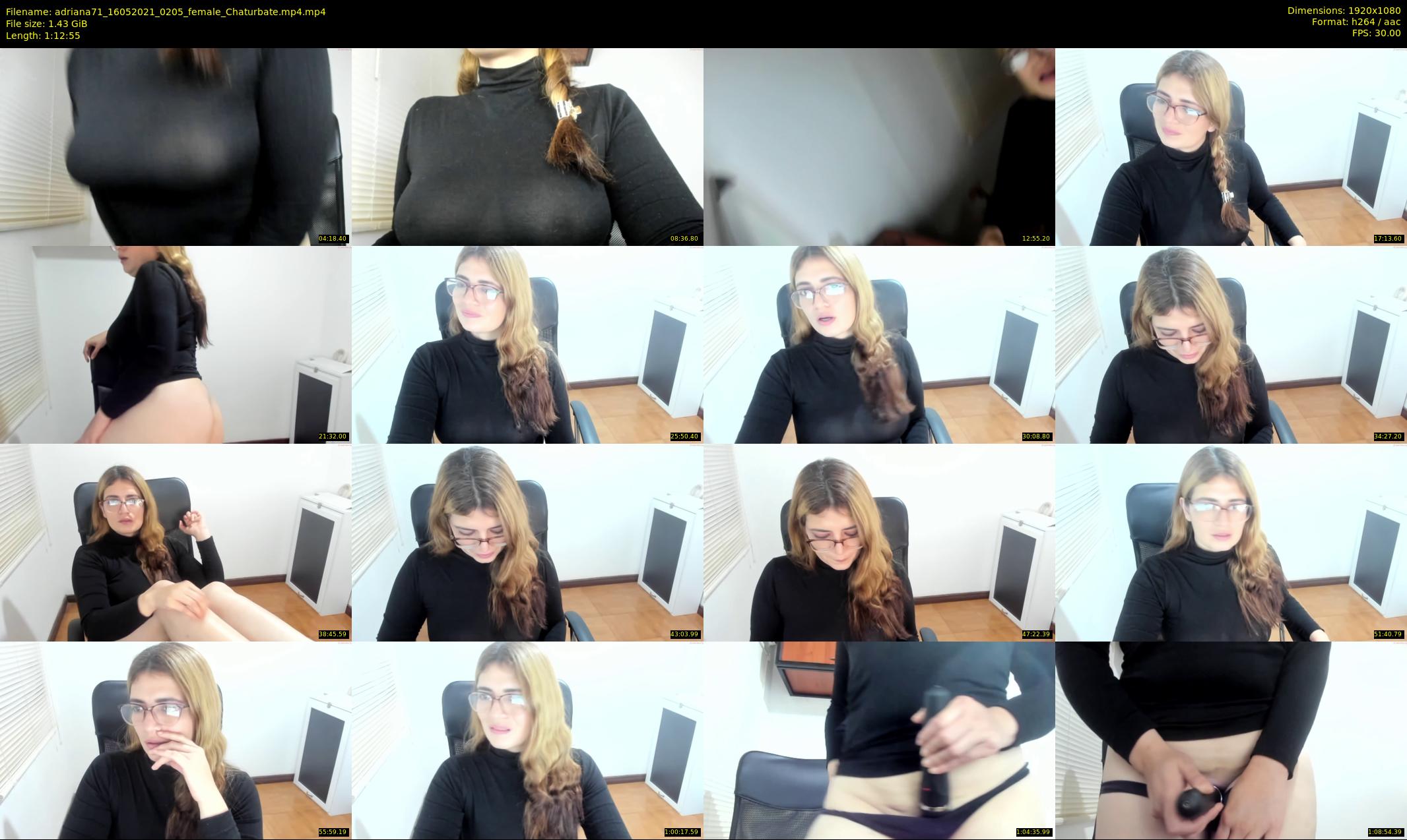 adriana71 — 73 minute Chaturbate couple cam show recording, 1080p, May 16, 2021
