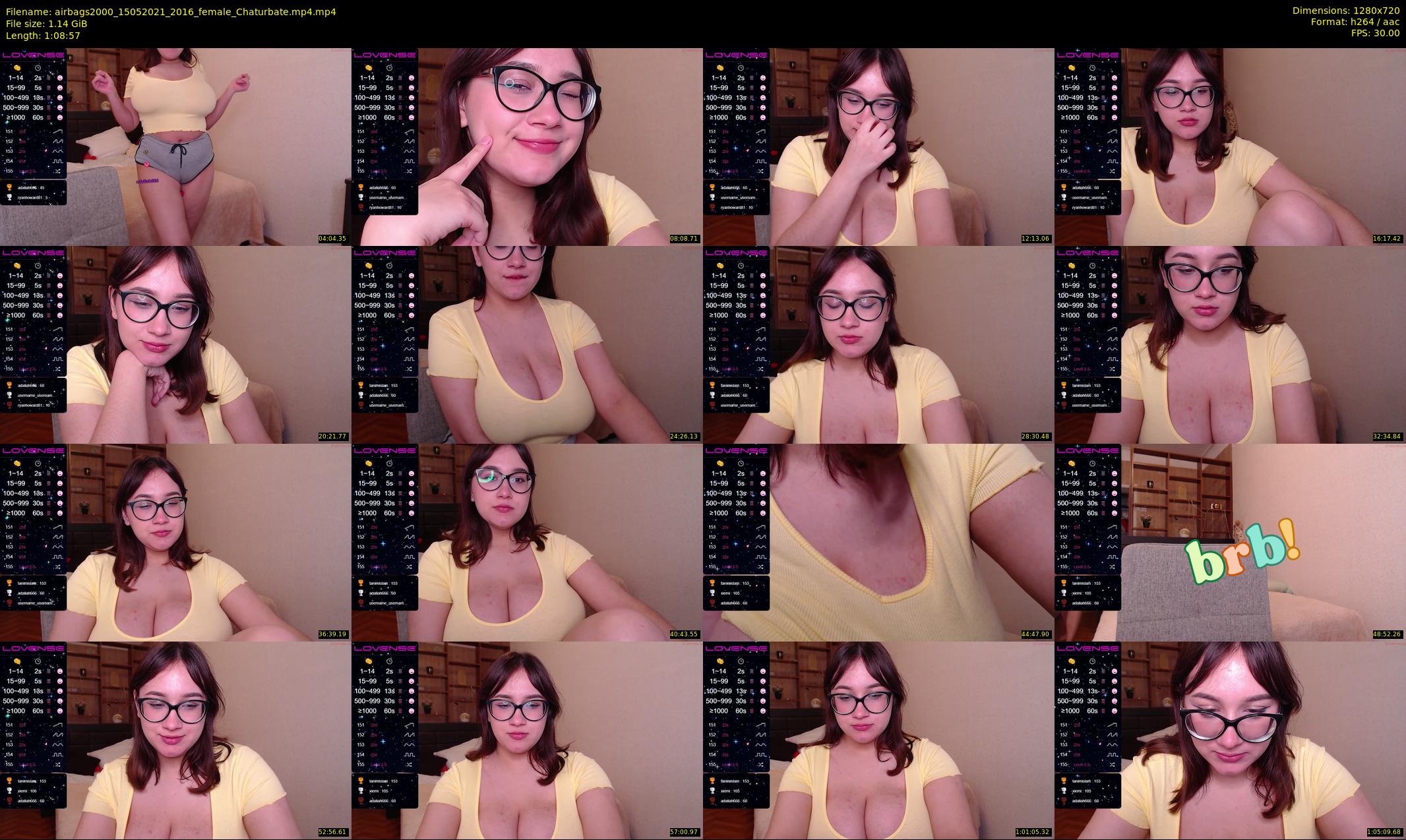 airbags2000 — 69 minute Chaturbate female cam show recording, 720p, May 15, 2021