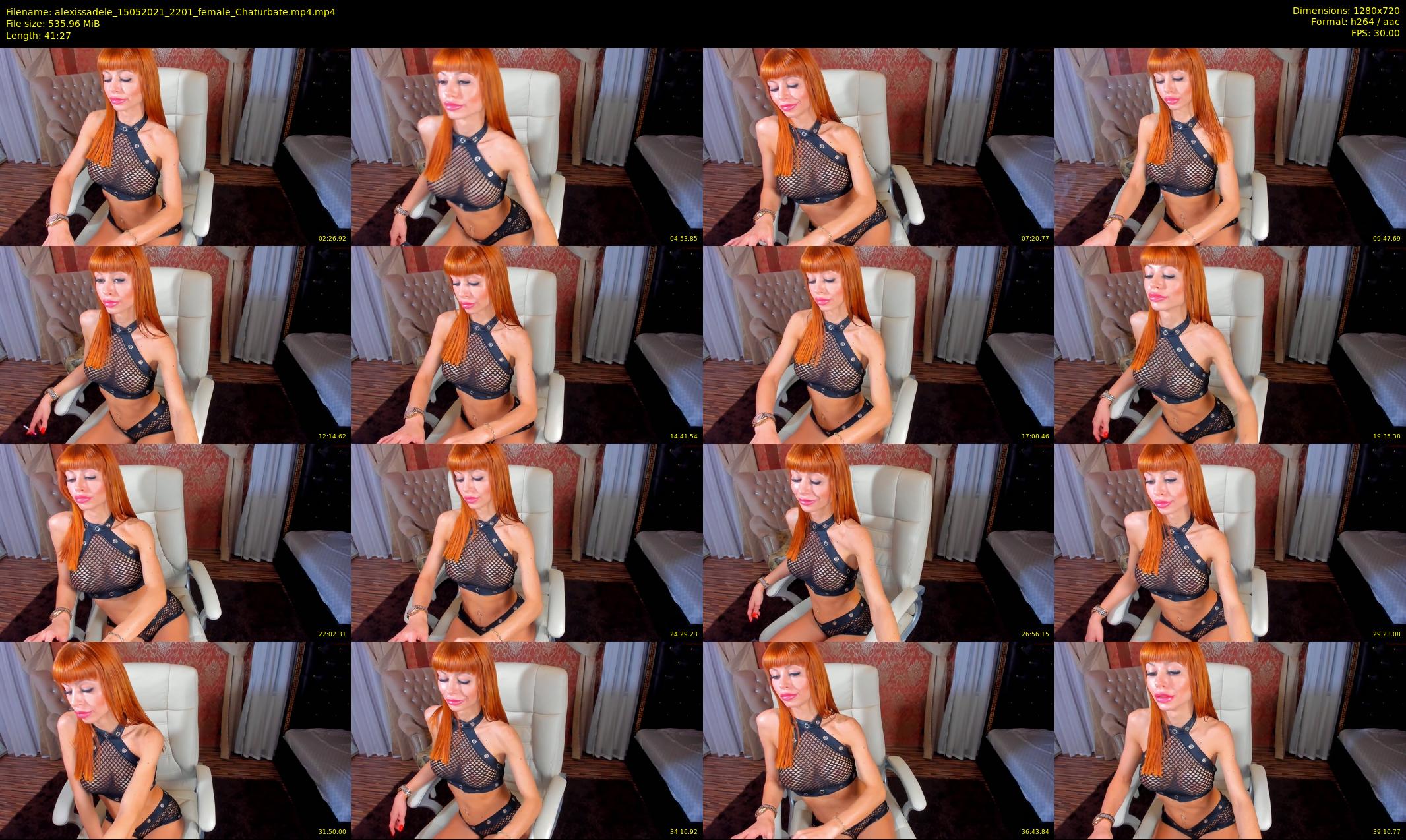 alexissadele — 42 minute Chaturbate female cam show recording, 720p, May 15, 2021