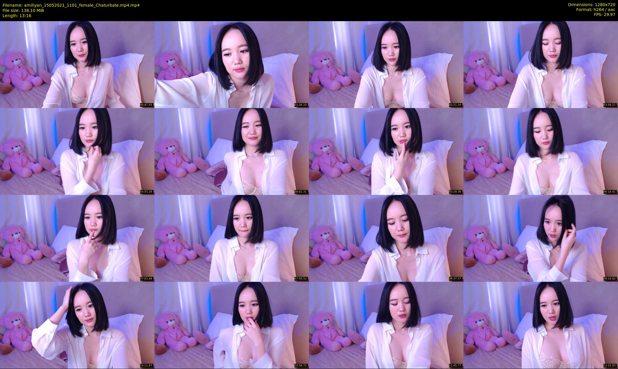 amiliyan — 14 minute Chaturbate female cam show recording, 720p, May 15, 2021