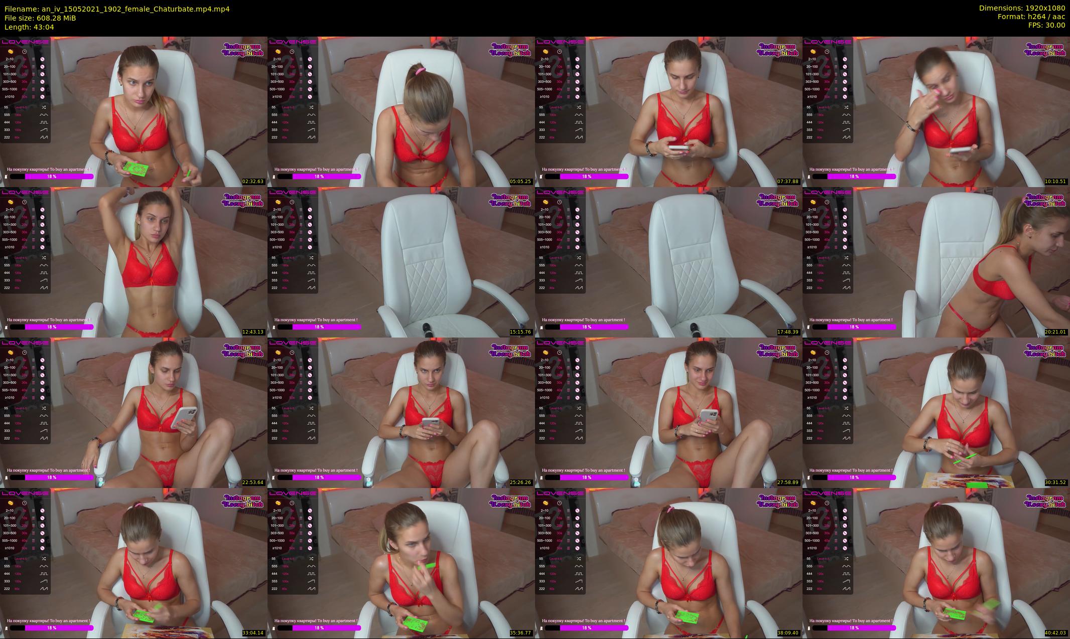 an_iv — 44 minute Chaturbate female cam show recording, 1080p, May 15, 2021