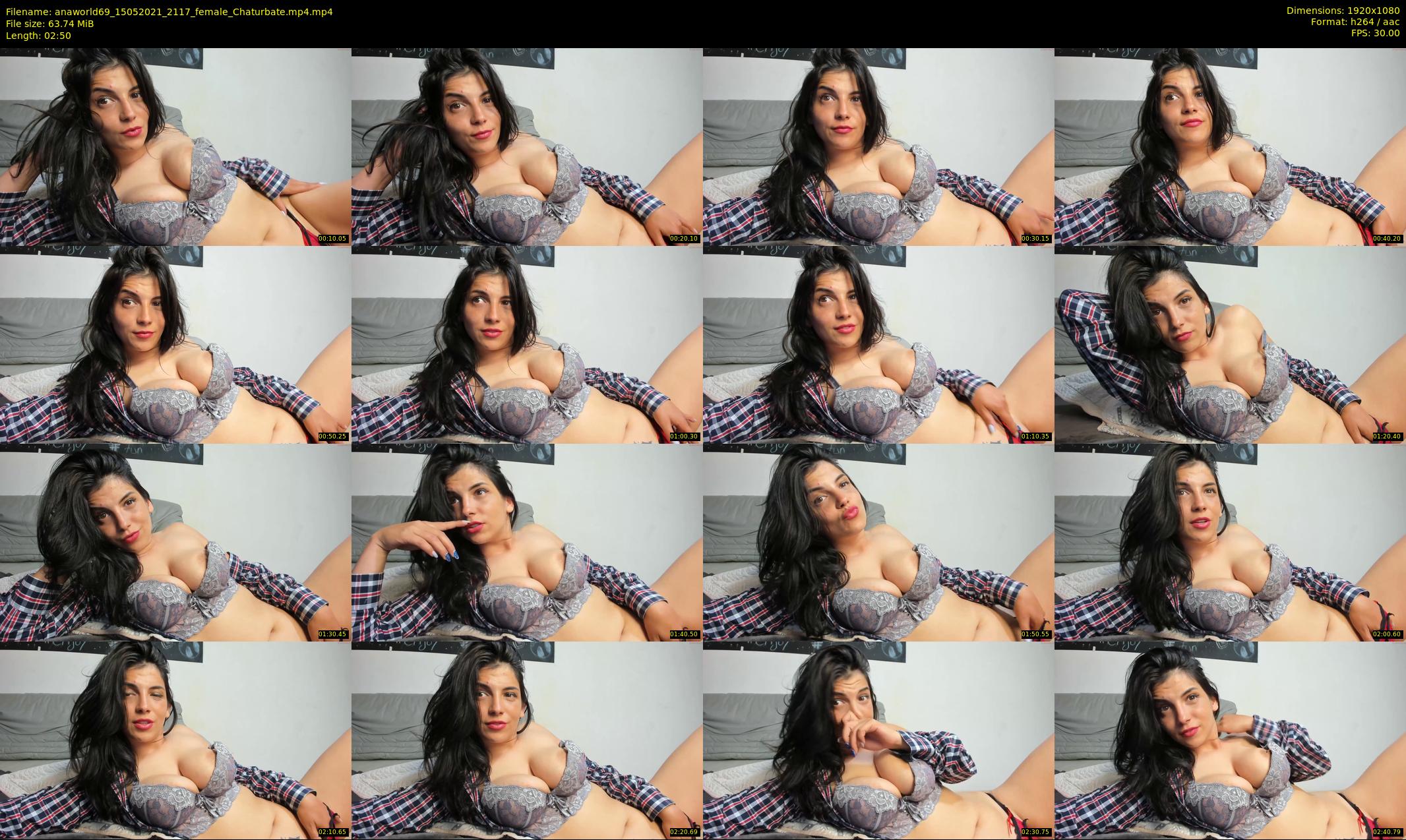 anaworld69 — 3 minute Chaturbate female cam show recording, 1080p, May 15, 2021