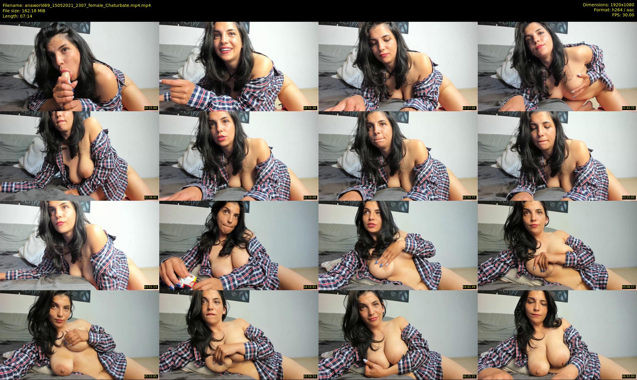 anaworld69 — 8 minute Chaturbate female cam show recording, 1080p, May 15, 2021