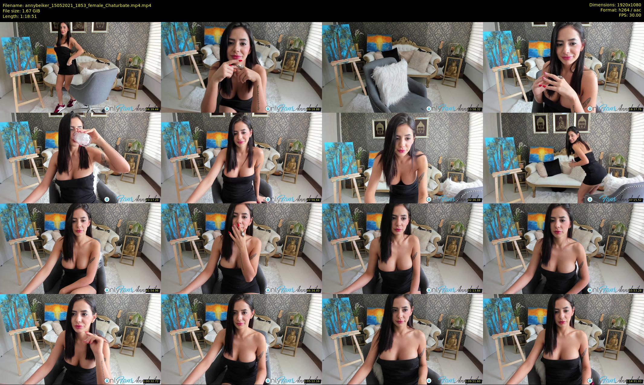 annybeiker — 79 minute Chaturbate female cam show recording, 1080p, May 15, 2021